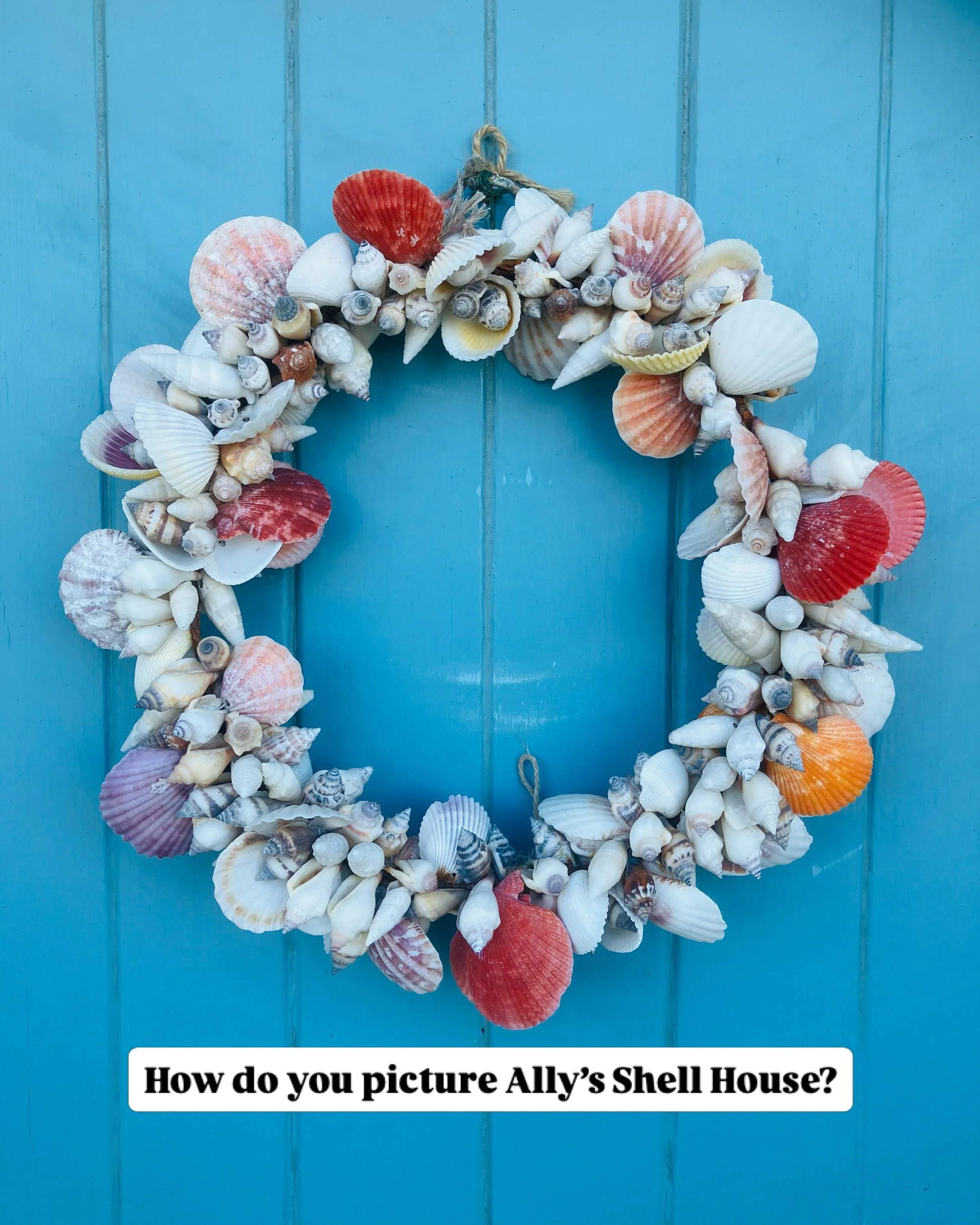 Do you have a picture inside your head of how The Shell House looks? 🐚 Ally Bright&rsquo;s place was inspired by the beach houses of Gwithian in West Cornwall - pictures here are from Gwithian, but also snapped details from @stmichaelsmount @stivesp