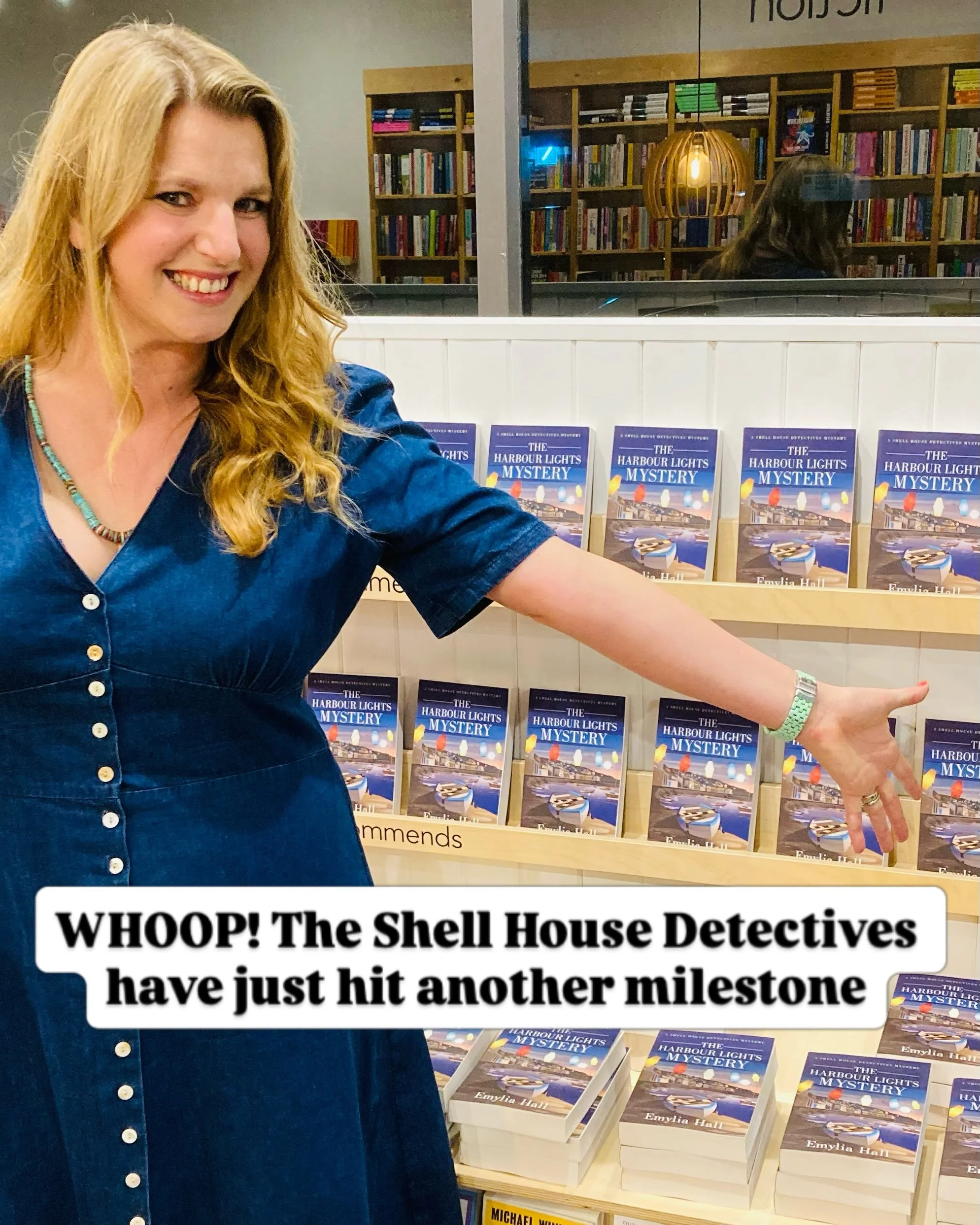 I&rsquo;m so grateful to my amazing publisher Thomas &amp; Mercer/ @amazonpublishing and @thesohoagencyuk and every single reader out there for not just giving book 1 a whirl, but coming back for more too. THANK YOU (thank you, thank you) 🐚🩵🥳😘 Bo