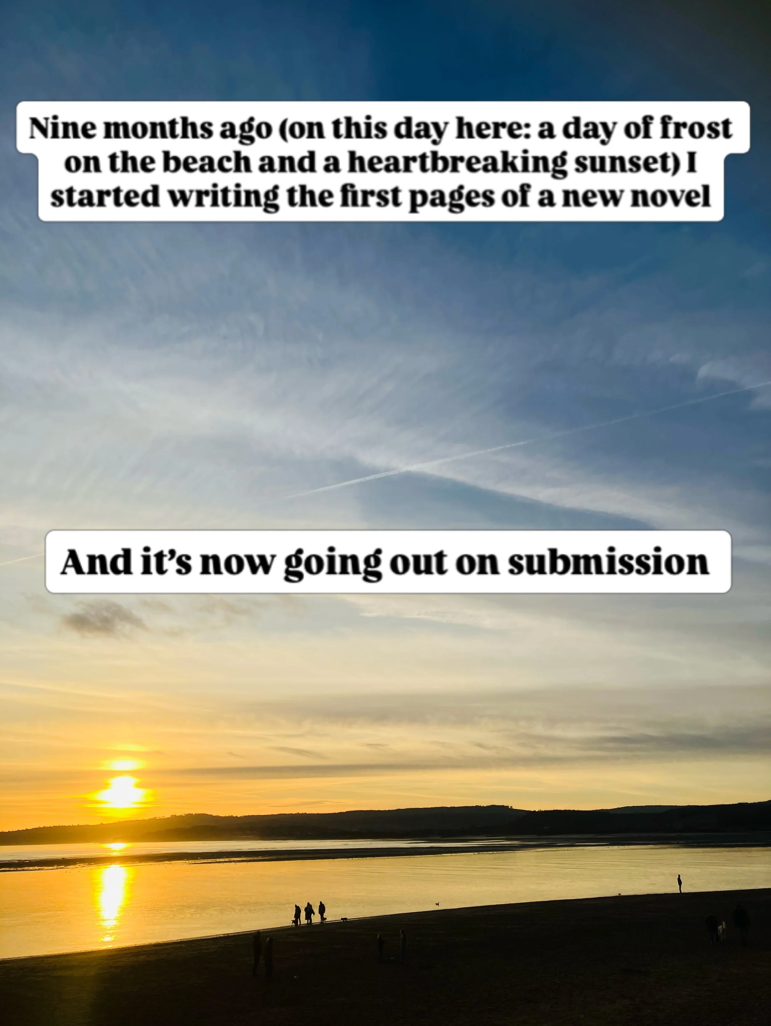 This year I wrote a new novel - and today it&rsquo;s going out on submission ✨ A writing experience like no other, it&rsquo;s already given me so much. From here, it&rsquo;s all about the luck. And I&rsquo;m crossing everything 💓✍️ 

PS Shell House 