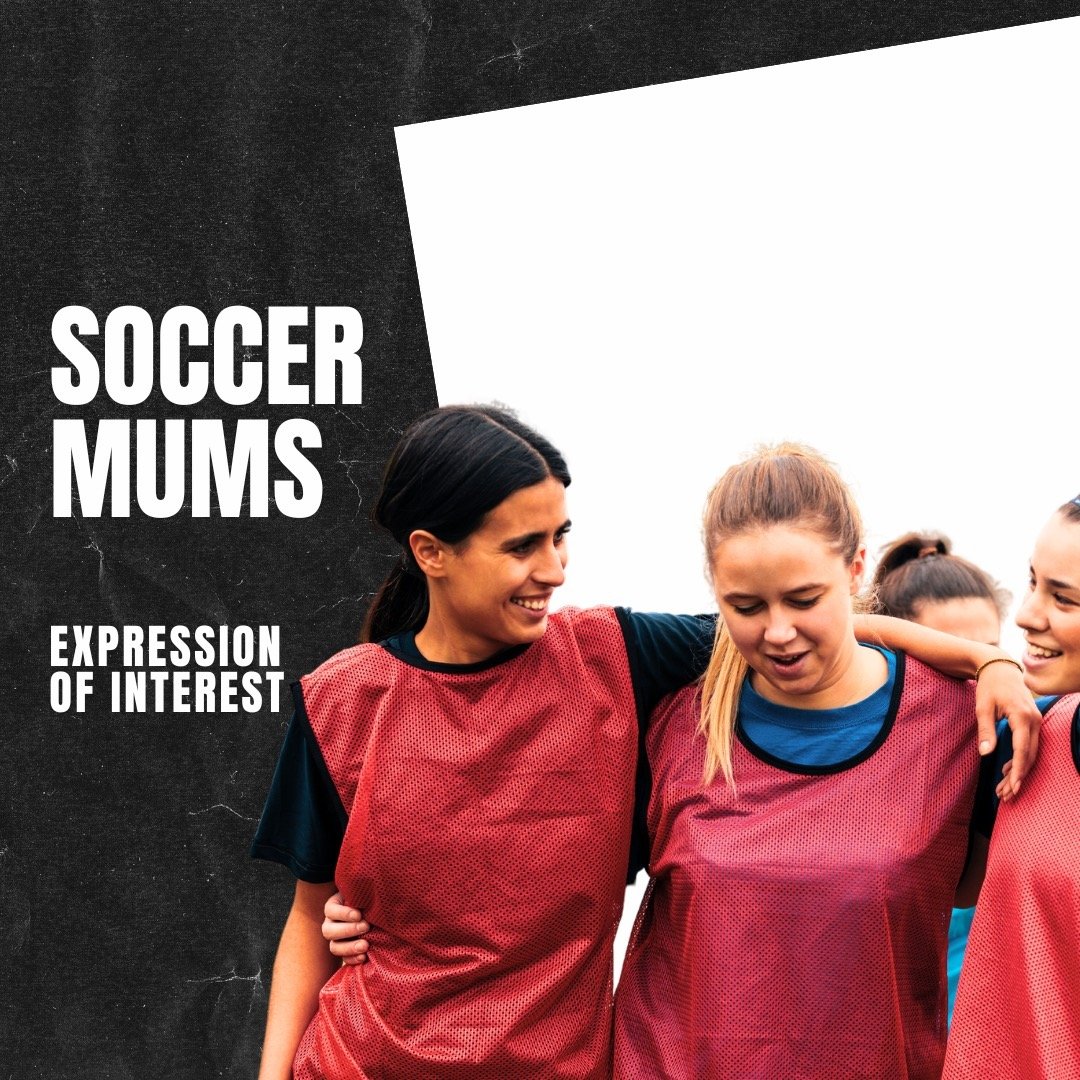 SOCCER MUMS - Player &amp; Coach - Expression of interest

Calling all soccer-loving mums! If you've been itching to kick the ball around while connecting with other like-minded mums, now's your chance to join our soccer mums team. 

If you're lookin