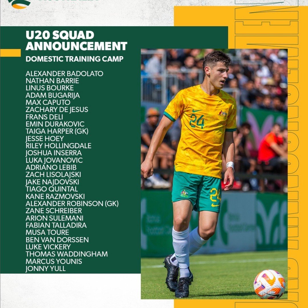 Some really fantastic news to share with our community is that one of our previous junior players, Kayne Razmovski has been selected to participate in the Australian U20 Training Camp (squad selection pic attached). 

Kane started Miniroos at Altona 