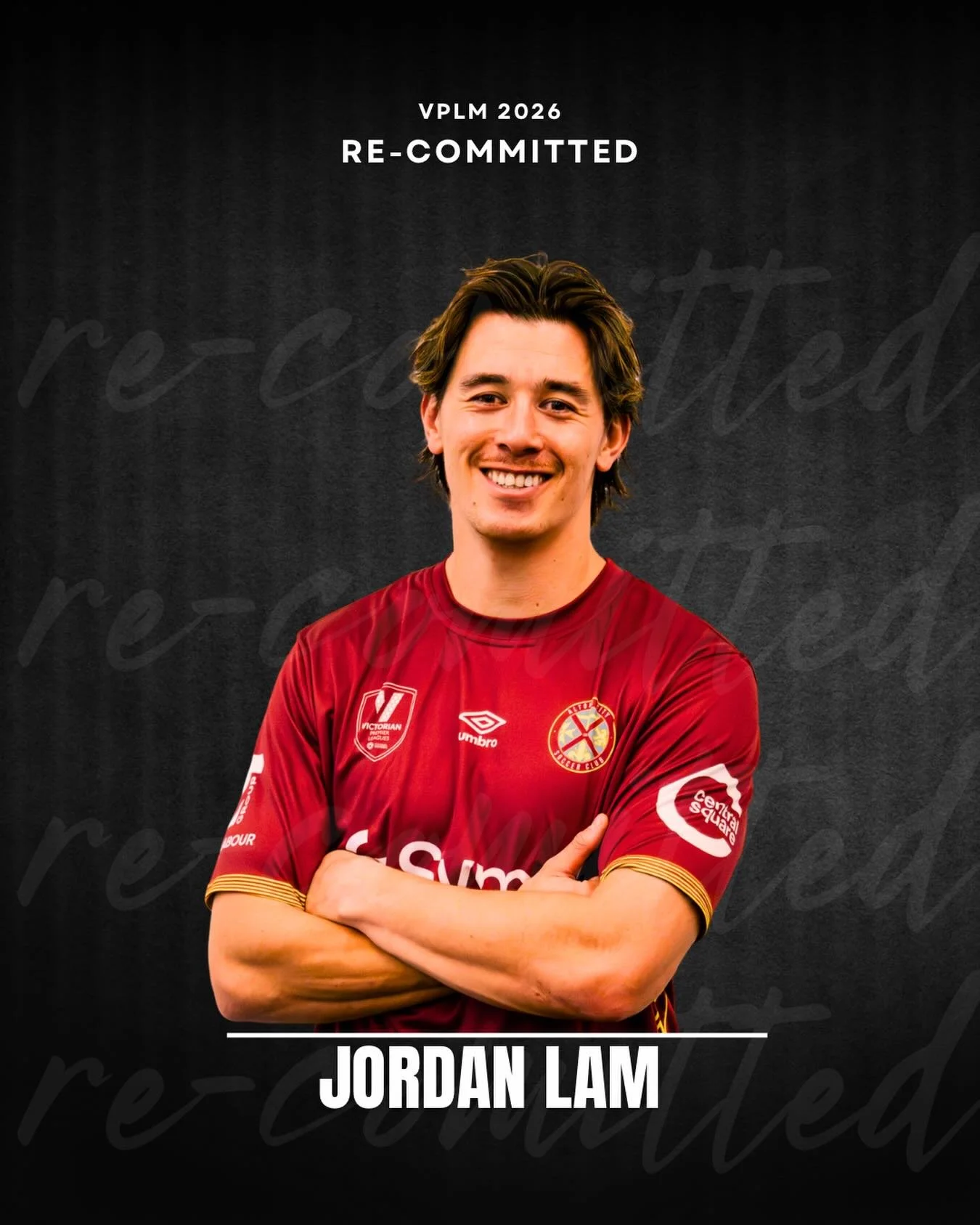 Altona City is delighted to confirm that Jordan Lam has re-signed for the upcoming season.

Heading into his 4th year with the club, Jordan has become a key part of our Senior Men&rsquo;s squad, consistently showing dedication and commitment to the A
