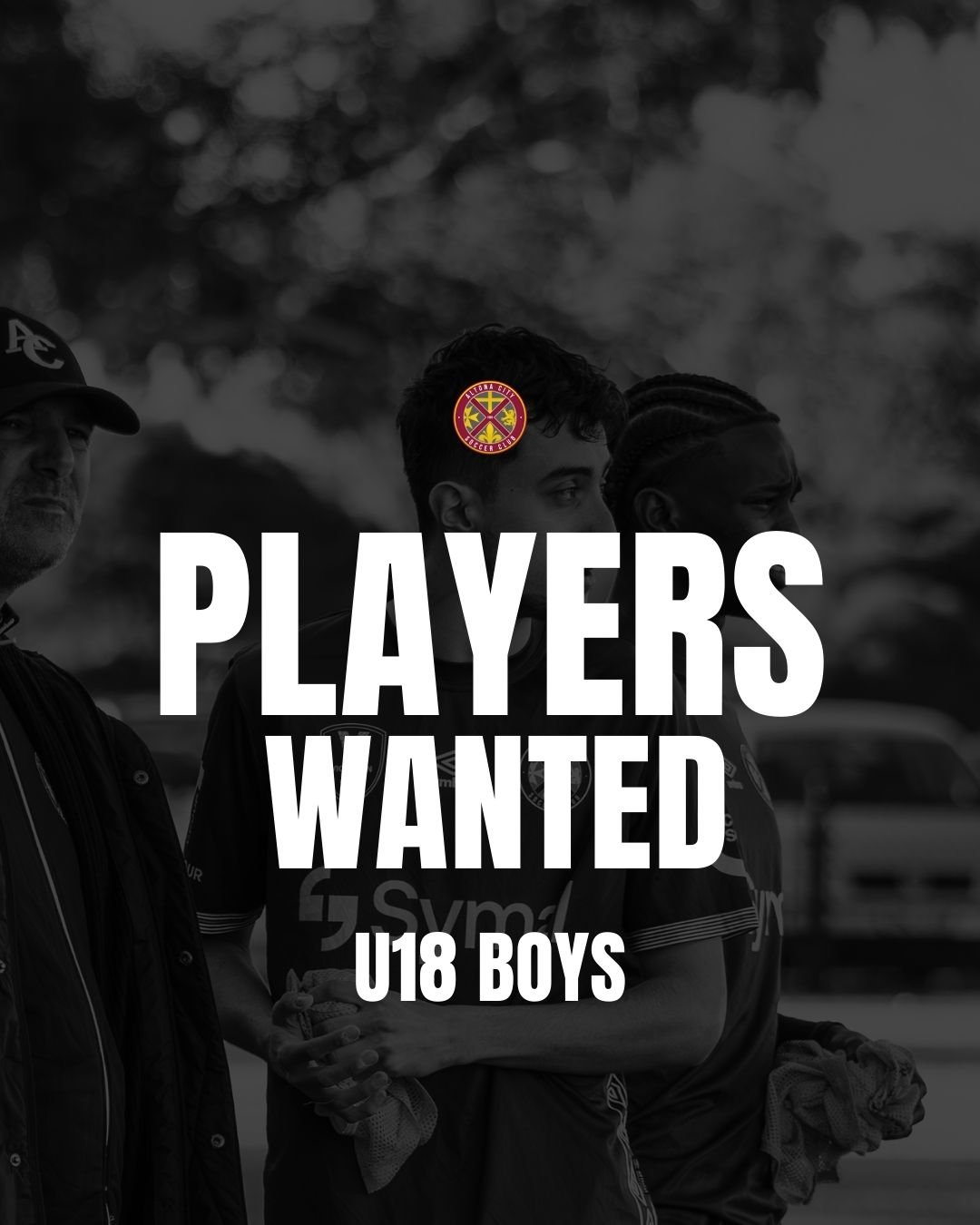 PLAYERS WANTED &ndash; U18 BOYS 

Altona City is currently seeking committed and passionate players to join our Under 18 Boy's squad.

If you&rsquo;re looking to develop your game in a competitive and supportive environment, this is your opportunity 