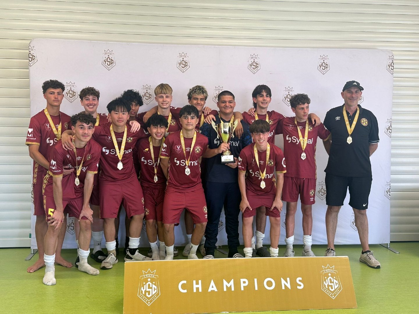Huge congratulations to our Altona City U18 Boys who were crowned Youth Super Cup Plate Final Champions last Sunday! 

In a dominant performance, the boys secured an incredible 8&ndash;0 victory in the final, showcasing their hard work, teamwork, and