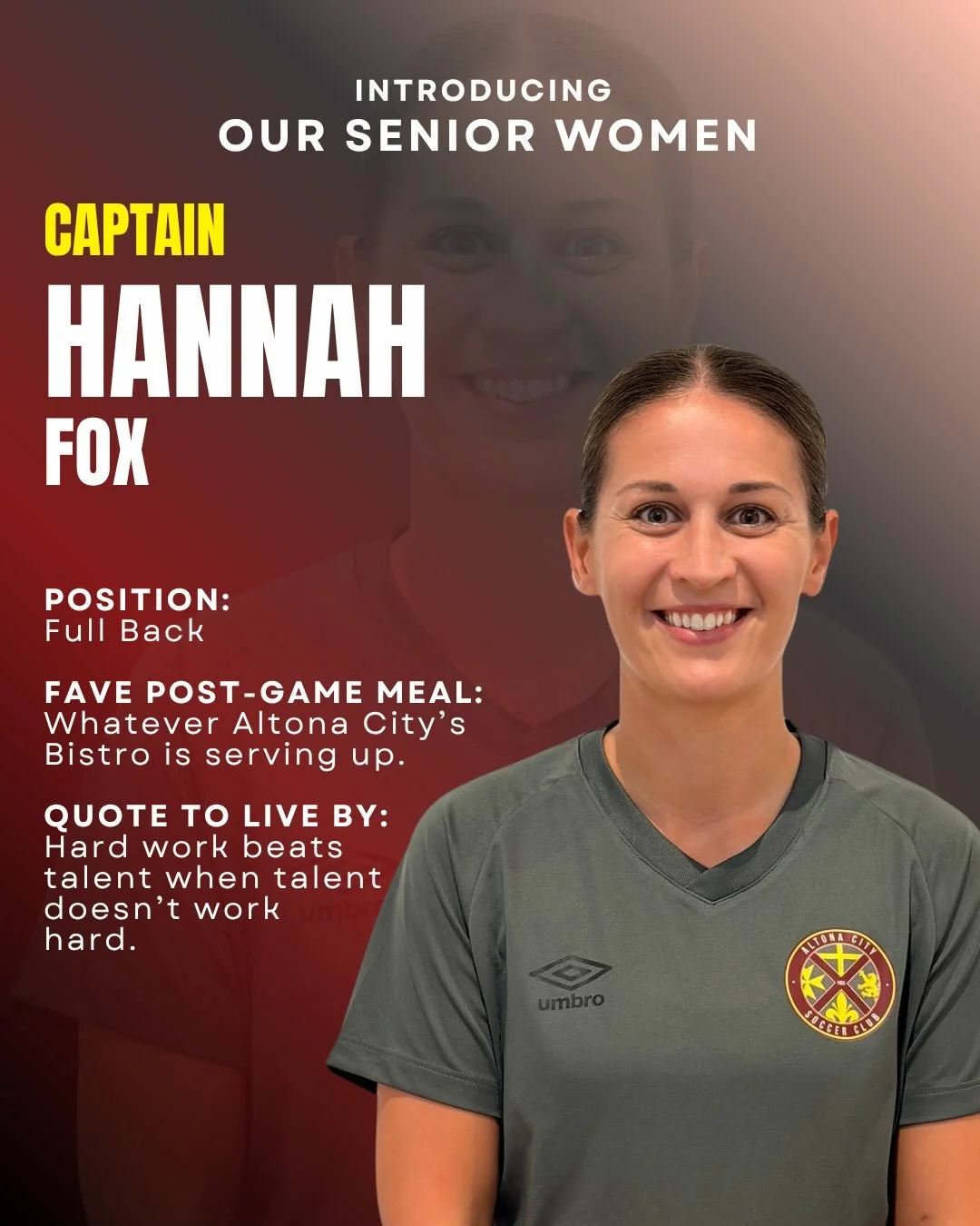 ⚽️ Meet Your Senior Women | Part 1 ⚽️

The 2026 season is just around the corner&hellip; and this group is ready!

After a big pre-season, the work&rsquo;s been done. The energy is high, the squad is looking sharp and there&rsquo;s a real sense of fo