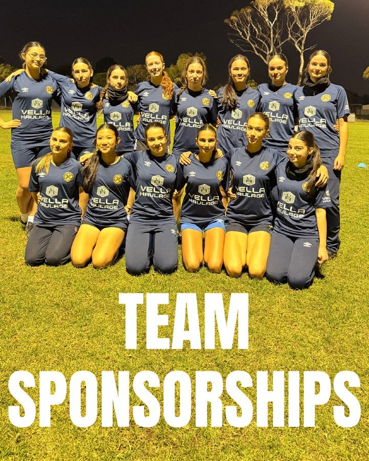 It&rsquo;s not too late to jump on board as a team sponsor!

With the season now underway, there&rsquo;s no better time to support a local team and become part of the Altona City community.

Just like Vella Haulage proudly backing our U15 CPL girls ?
