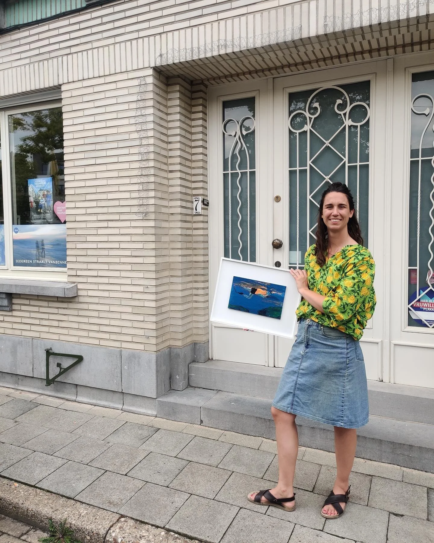 Aan de beste Mechelaars, Maanrockers en fans van lokale kunst 📣

Volgende week zaterdag 24/08 kan je enkele van m&rsquo;n kunstwerken bewonderen tijdens het event KoMaan in  @blinkoutvzw Mechelen! Het Blinkhuis ligt aan de Tichelrij nummer 7,  met z