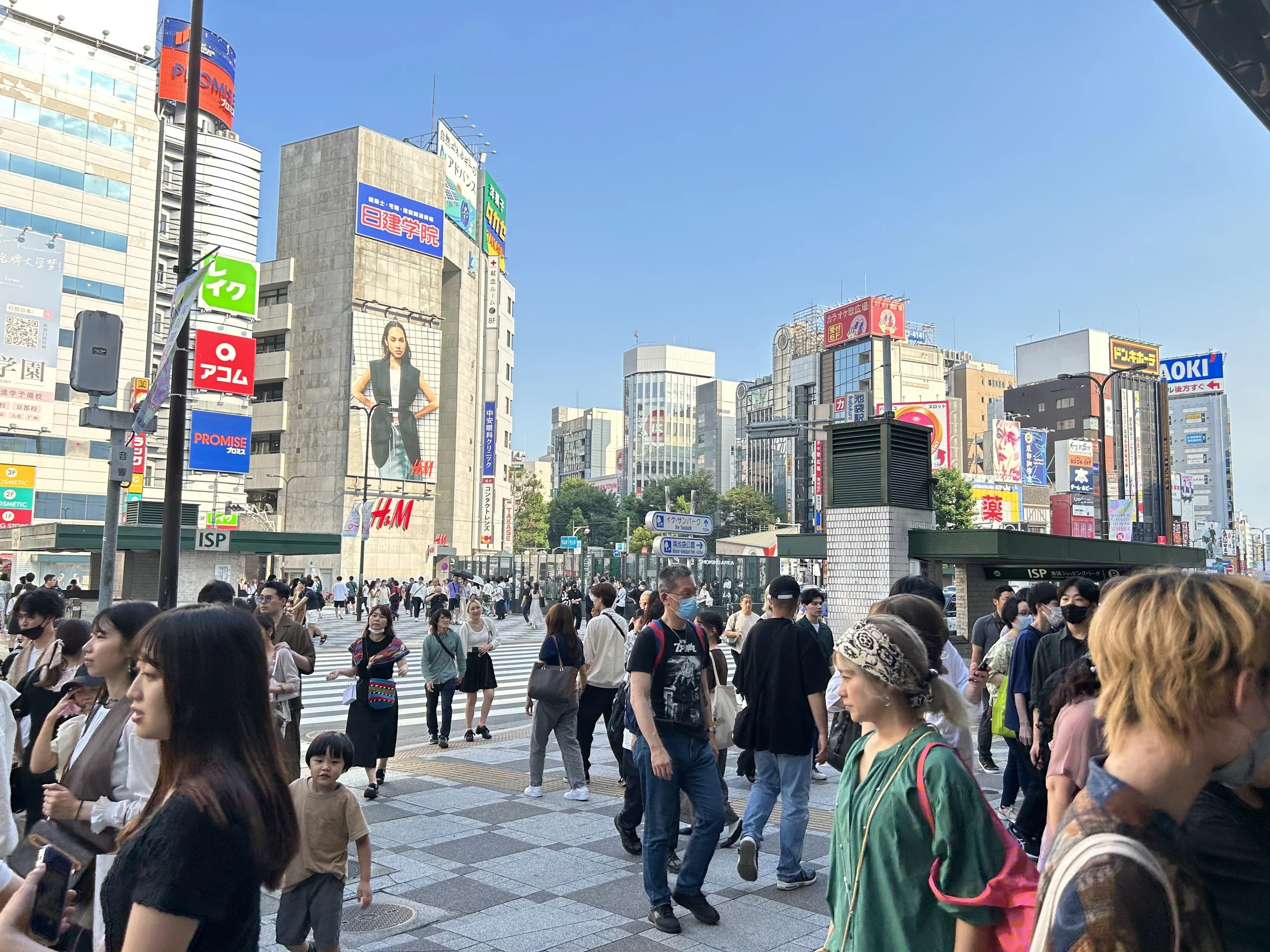 A night in Ikebukuro — Tokyo