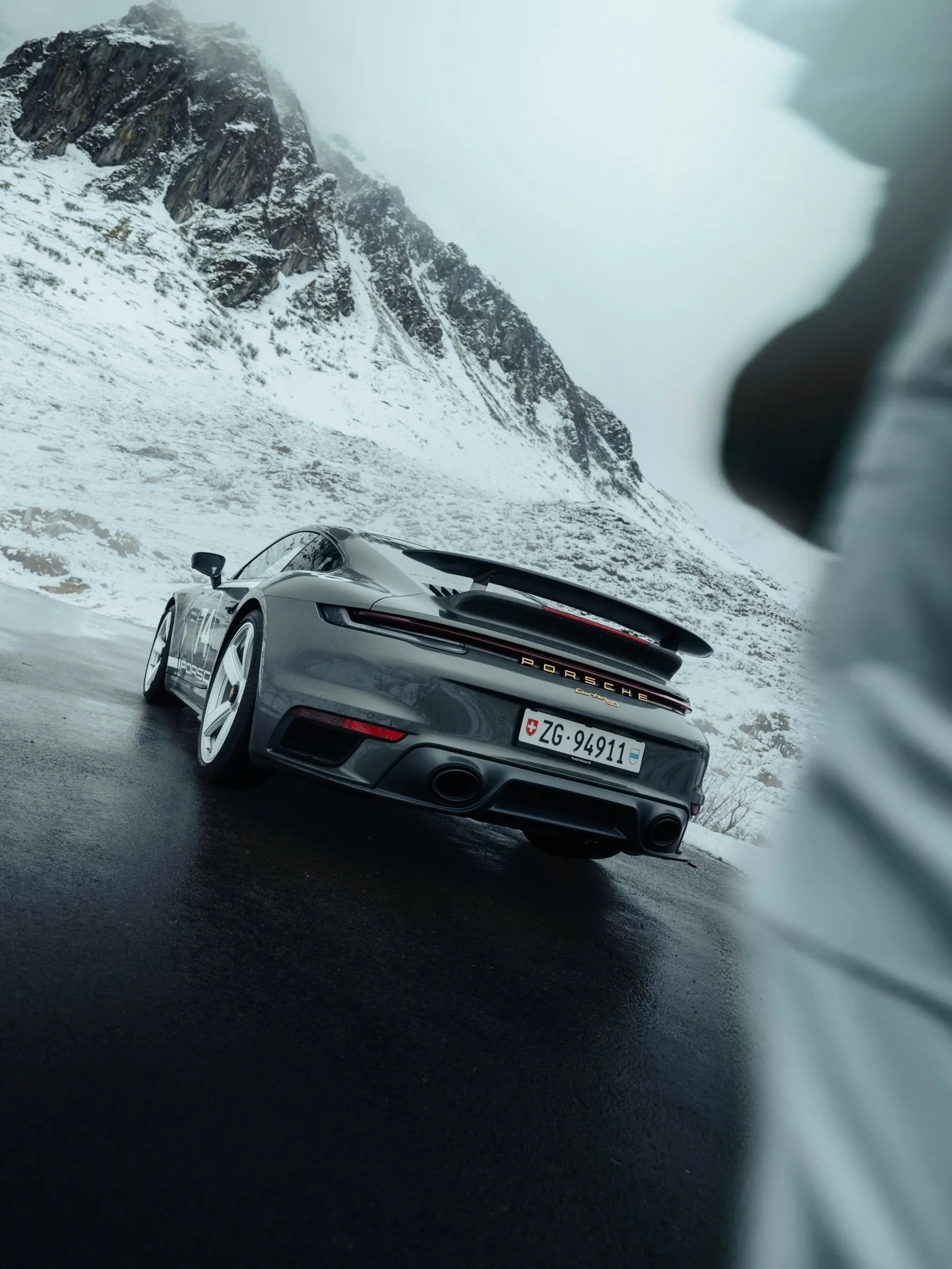 It&rsquo;s not every day you get to shoot or even see a Turbo 50 in the snow ❄️ This was a fun one to edit!
@withliv @porsche.ch 

Photos edited with @care4art.co

#porschemoment #carsofinstagram #switzerland #porsche #carphotography