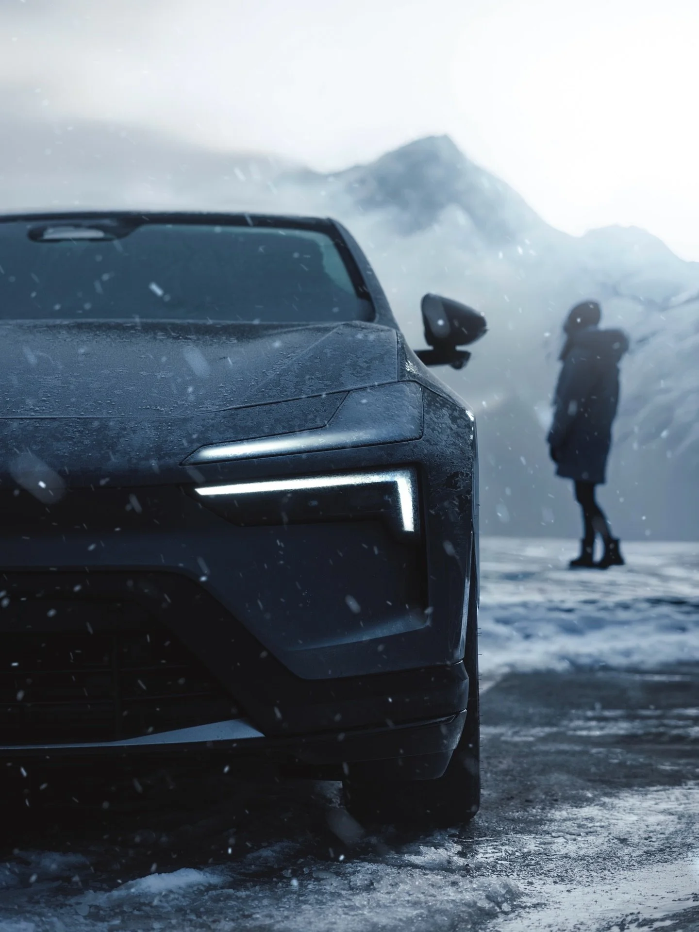 First trip to the mountains with my new @polestarcars and it was freezing, but worth it for the pics. How do you like the color? Adds to the vibe!

All photos edited with @care4art.co

#polestarcars #austria #carphotography #caraofinstagram #shotonca