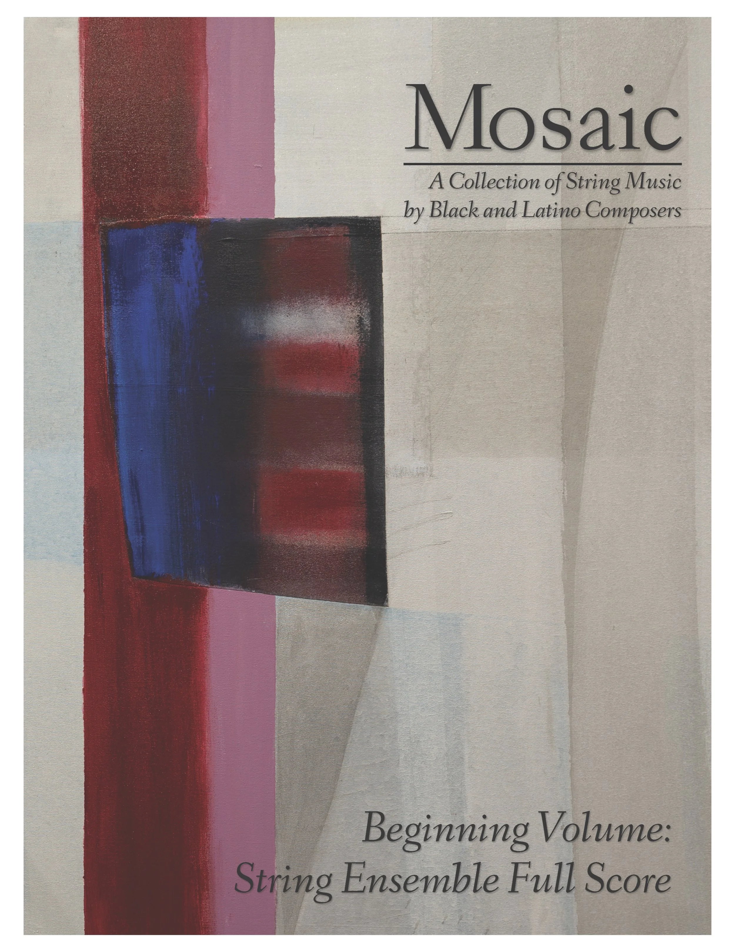 Mosaic String Ensemble Score & Parts - Digital Version