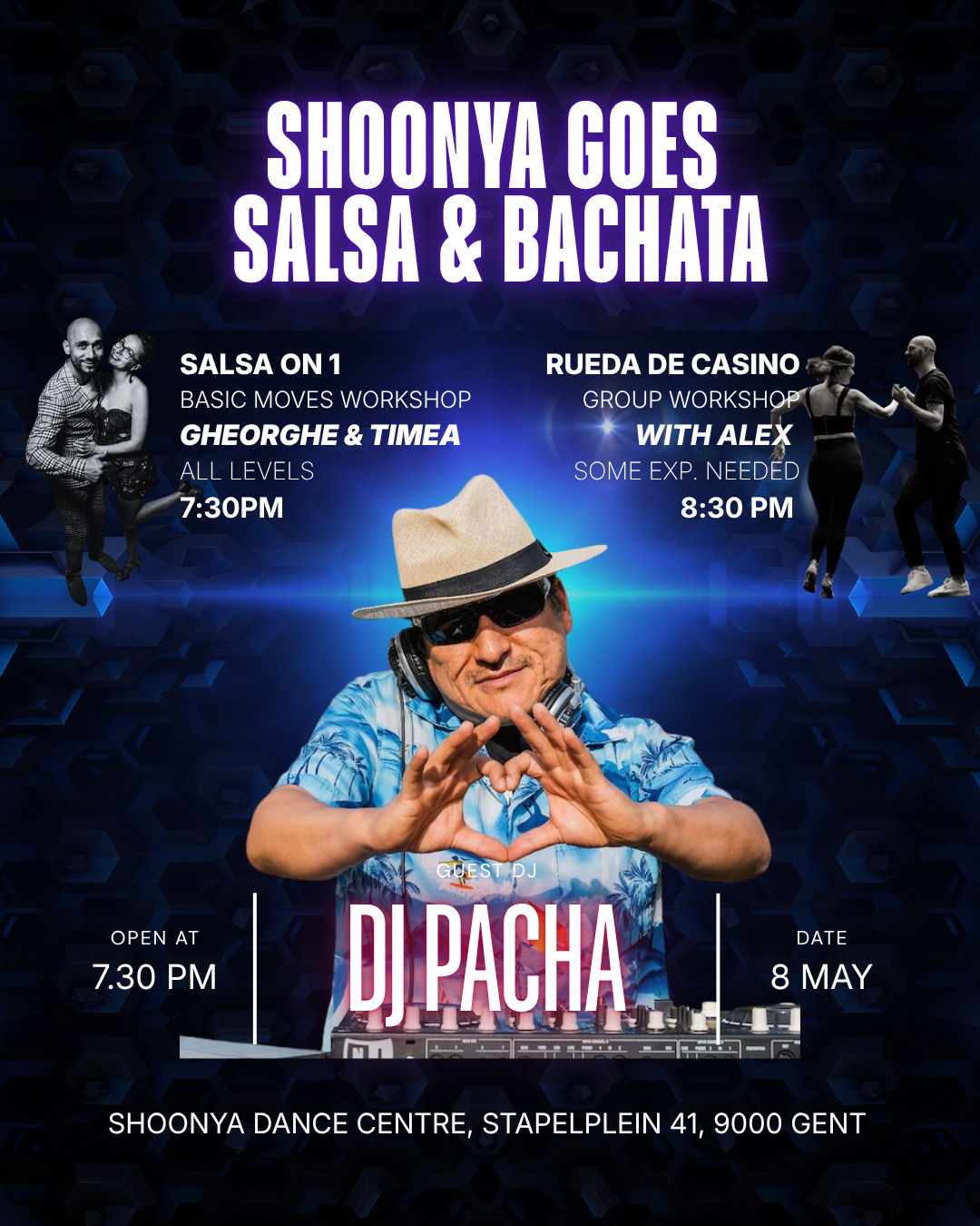 Shoonya goes Salsa & Bachata