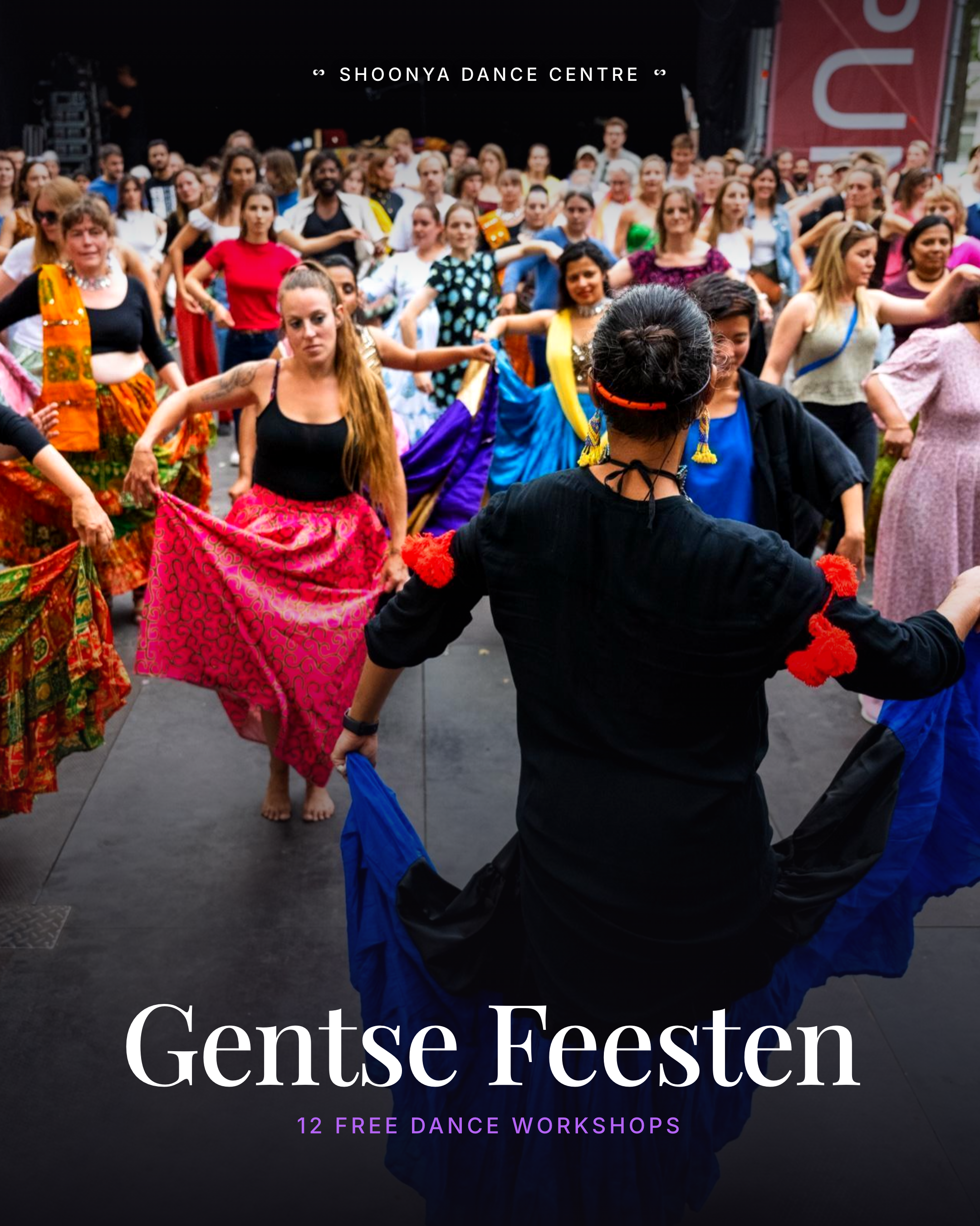Shoonya at Gentse Feesten 2026 — 12 Free Dance Workshops