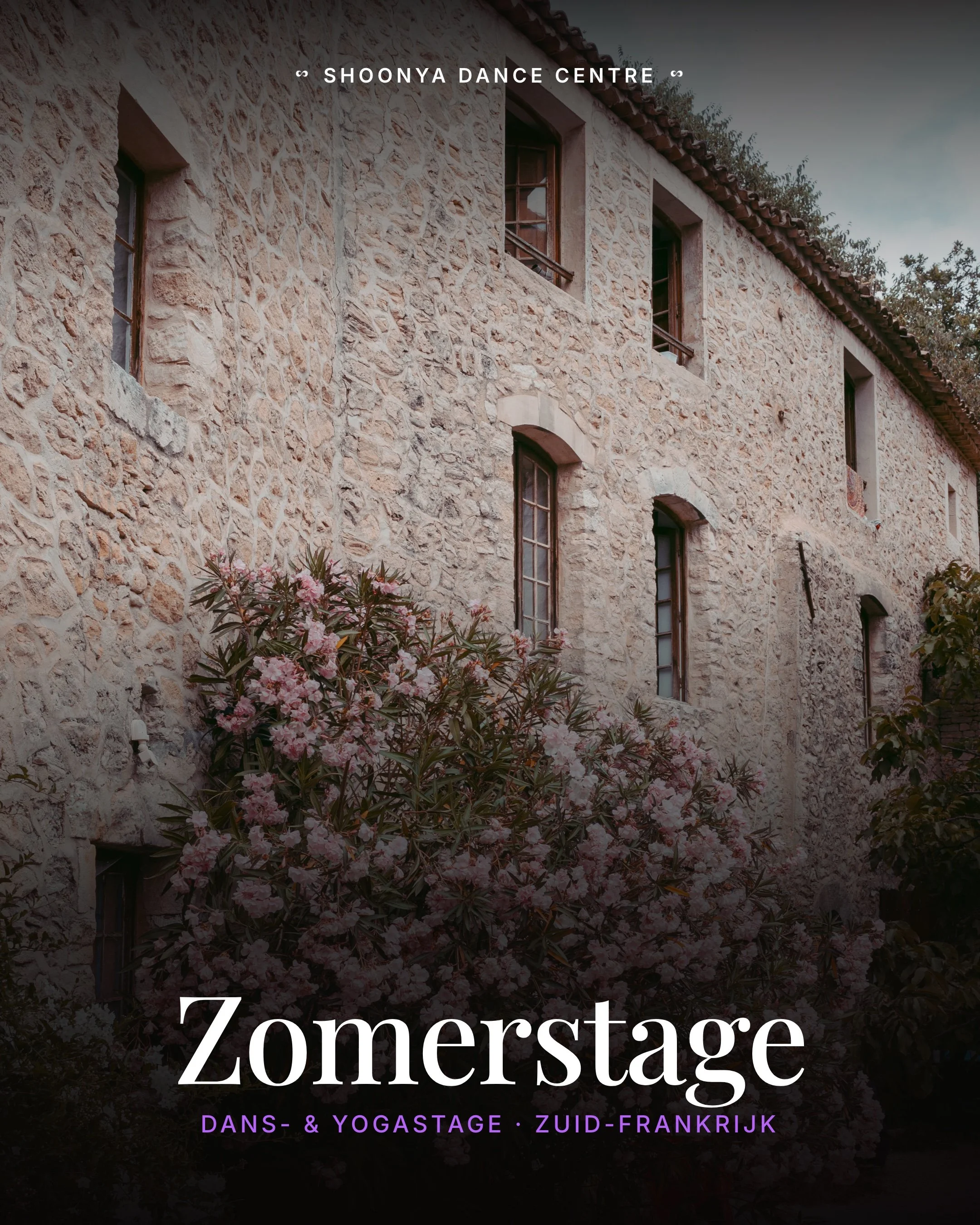 Zomerstage 2027 — Dance & Yoga Summer Retreat