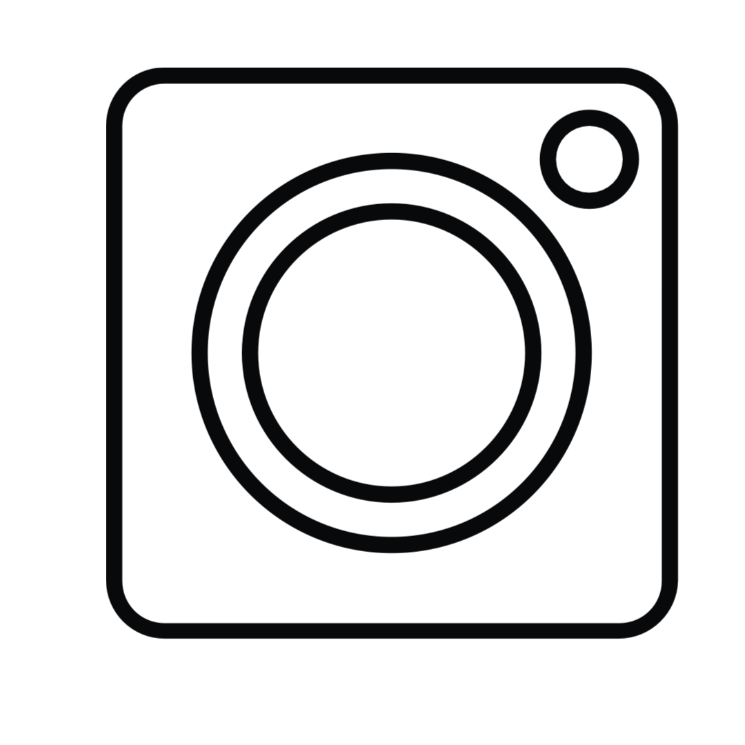 Illustration of a washing machine icon