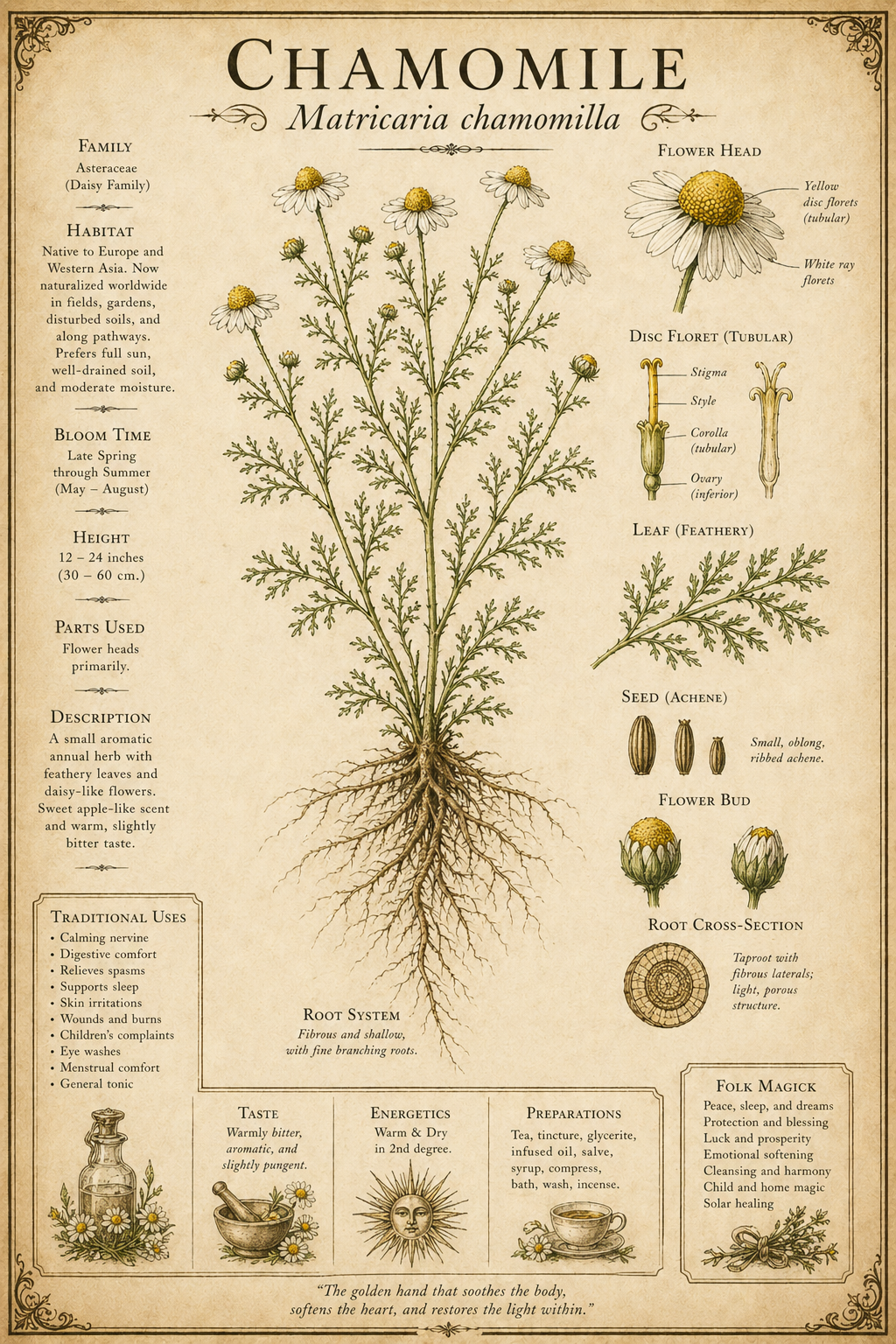 Chamomile | Matricaria chamomilla