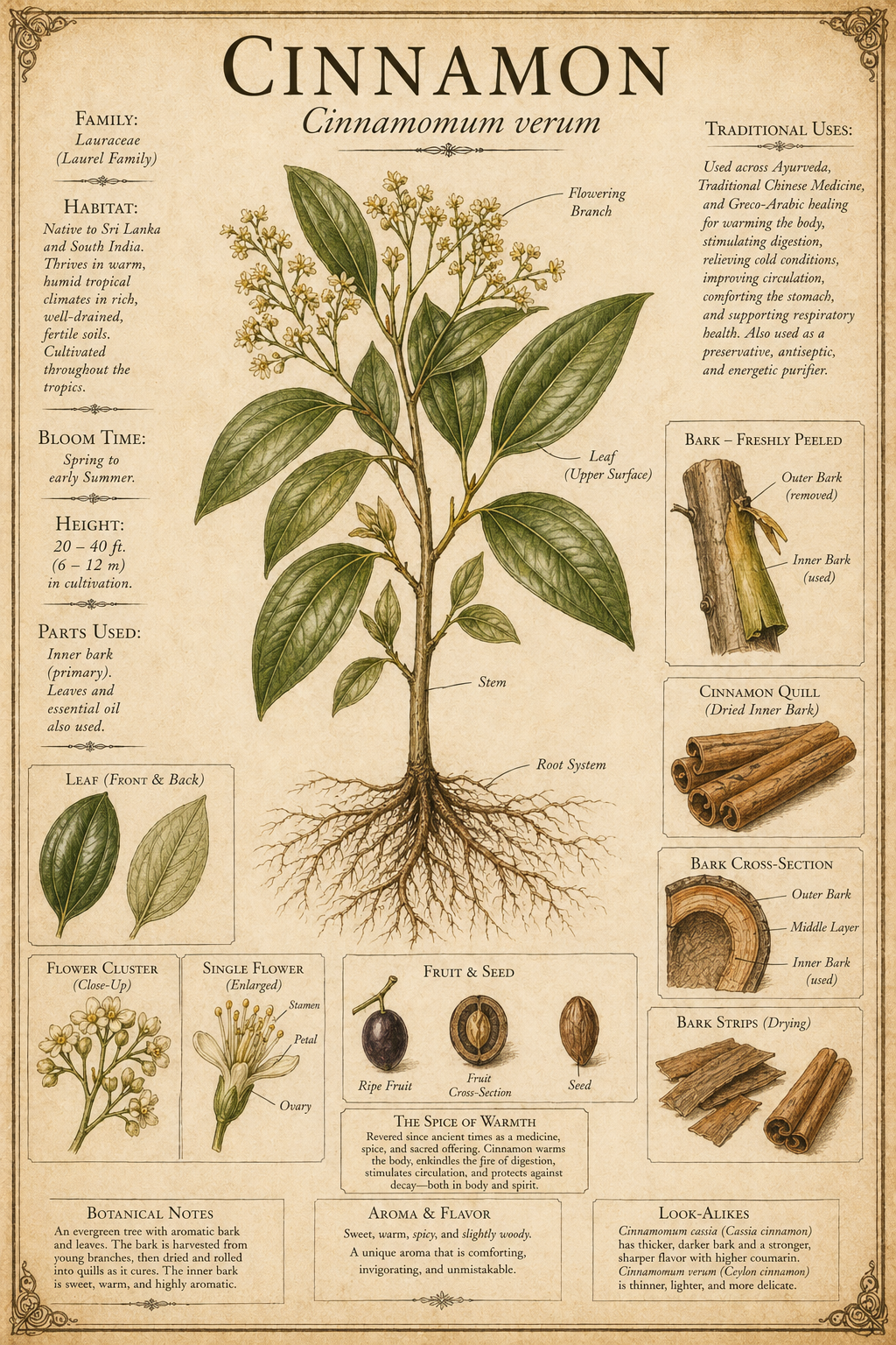 Cinnamon | Cinnamomum verum
