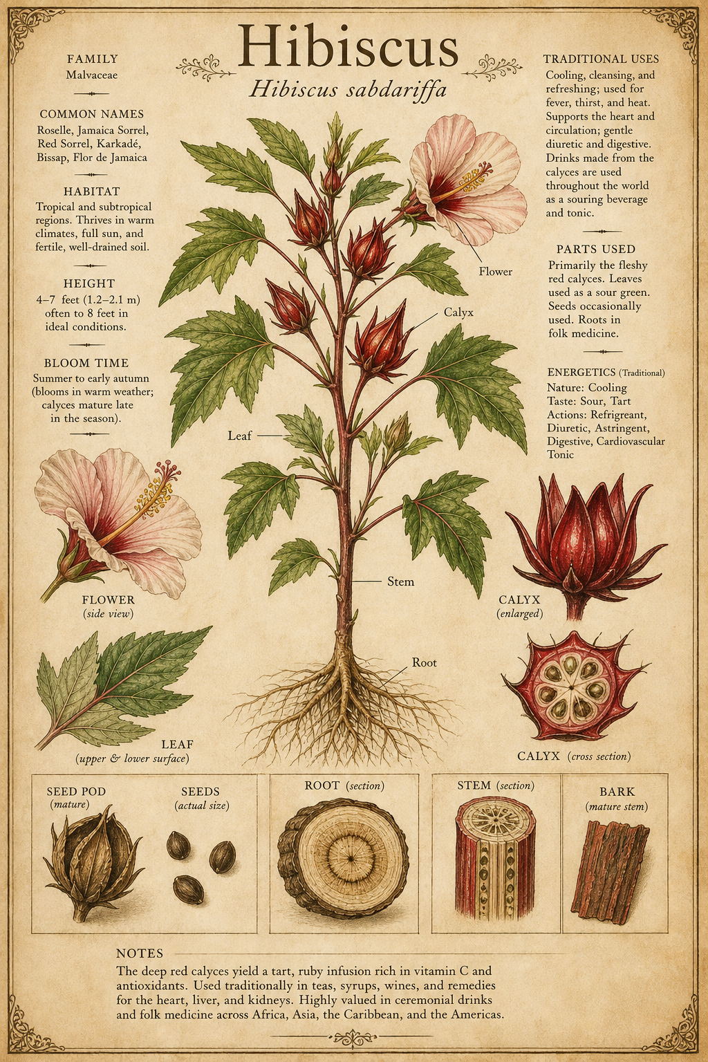 Hibiscus | Hibiscus sabdariffa