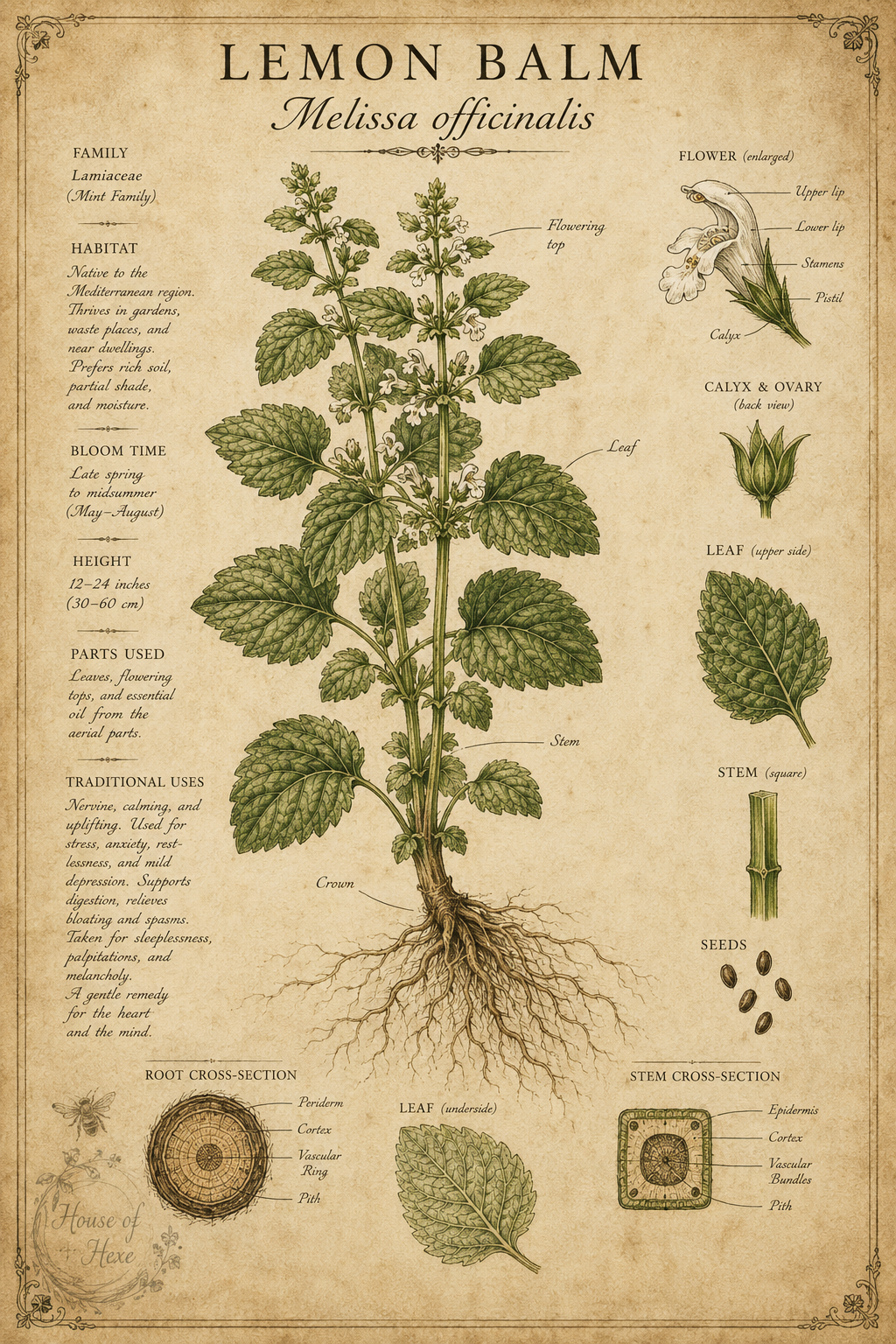 Lemon Balm | Melissa officinalis