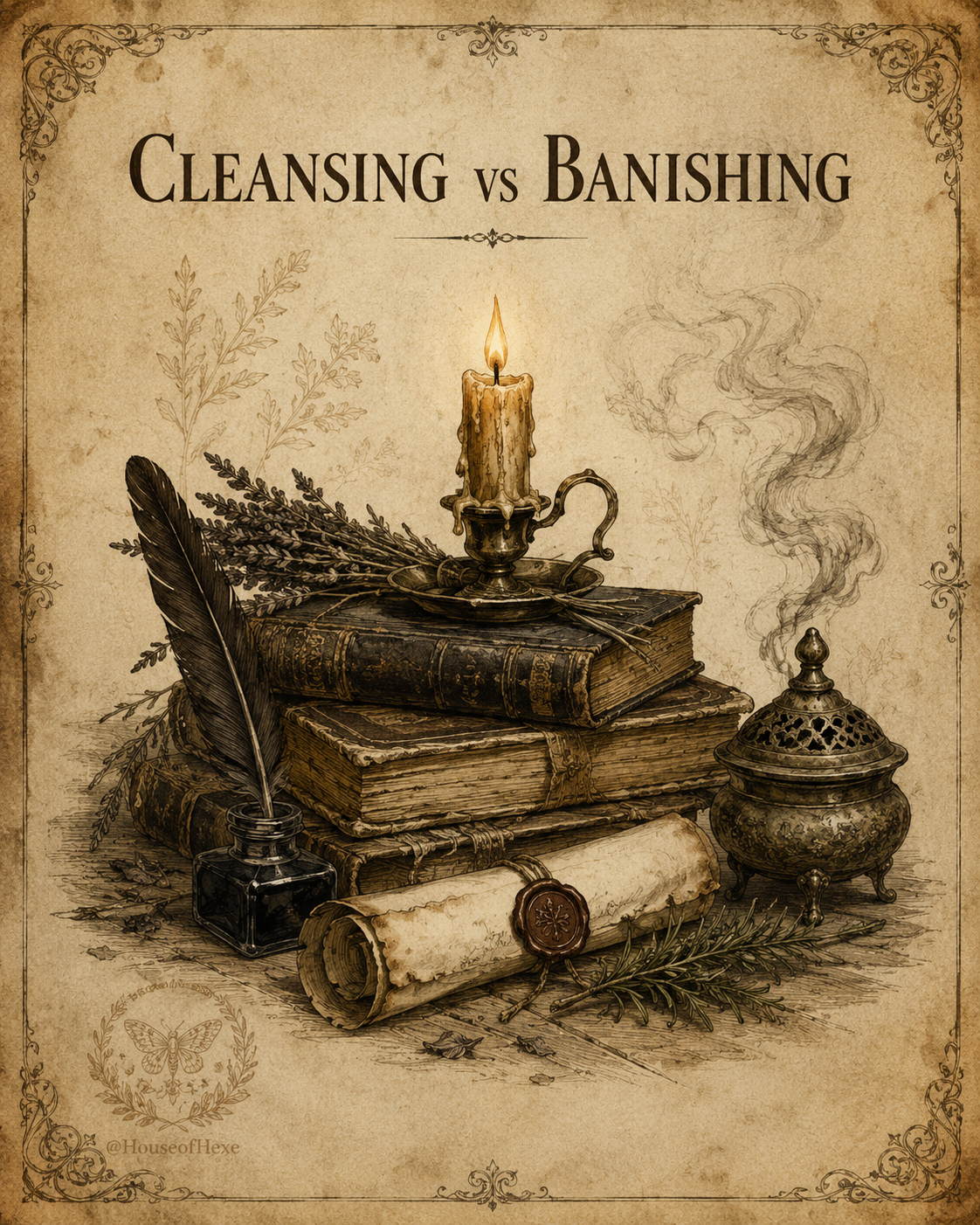 Cleansing vs Banishing