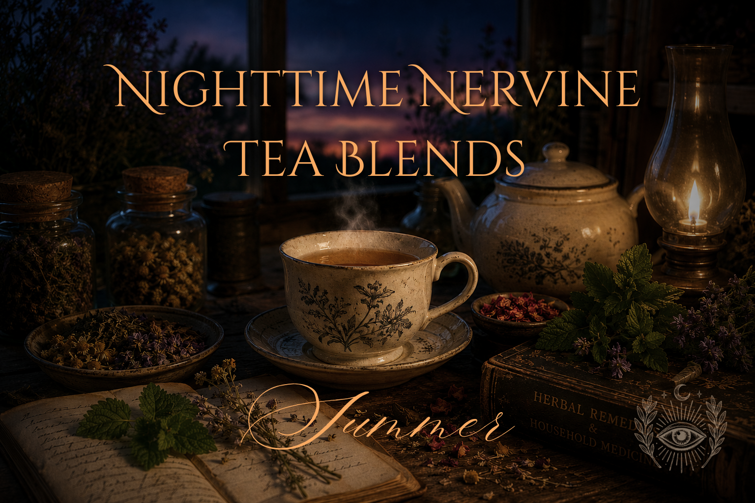 Nighttime Nervine Tea Blends