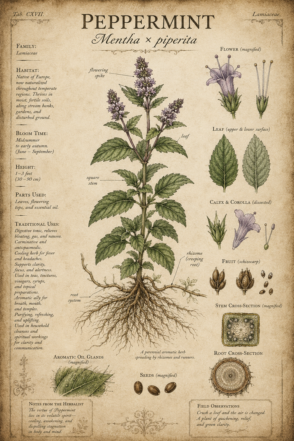Peppermint | Mentha × piperita