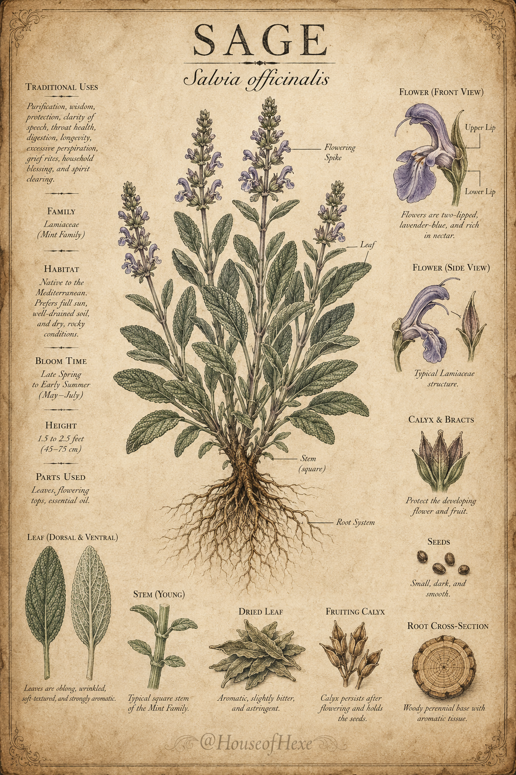 Sage | Salvia officinalis