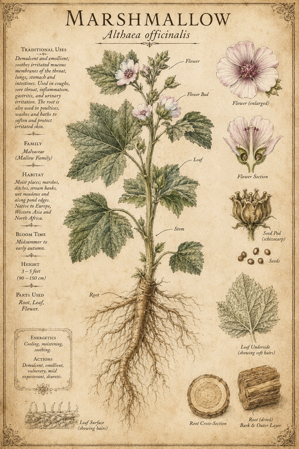 Marshmallow | Althaea officinalis