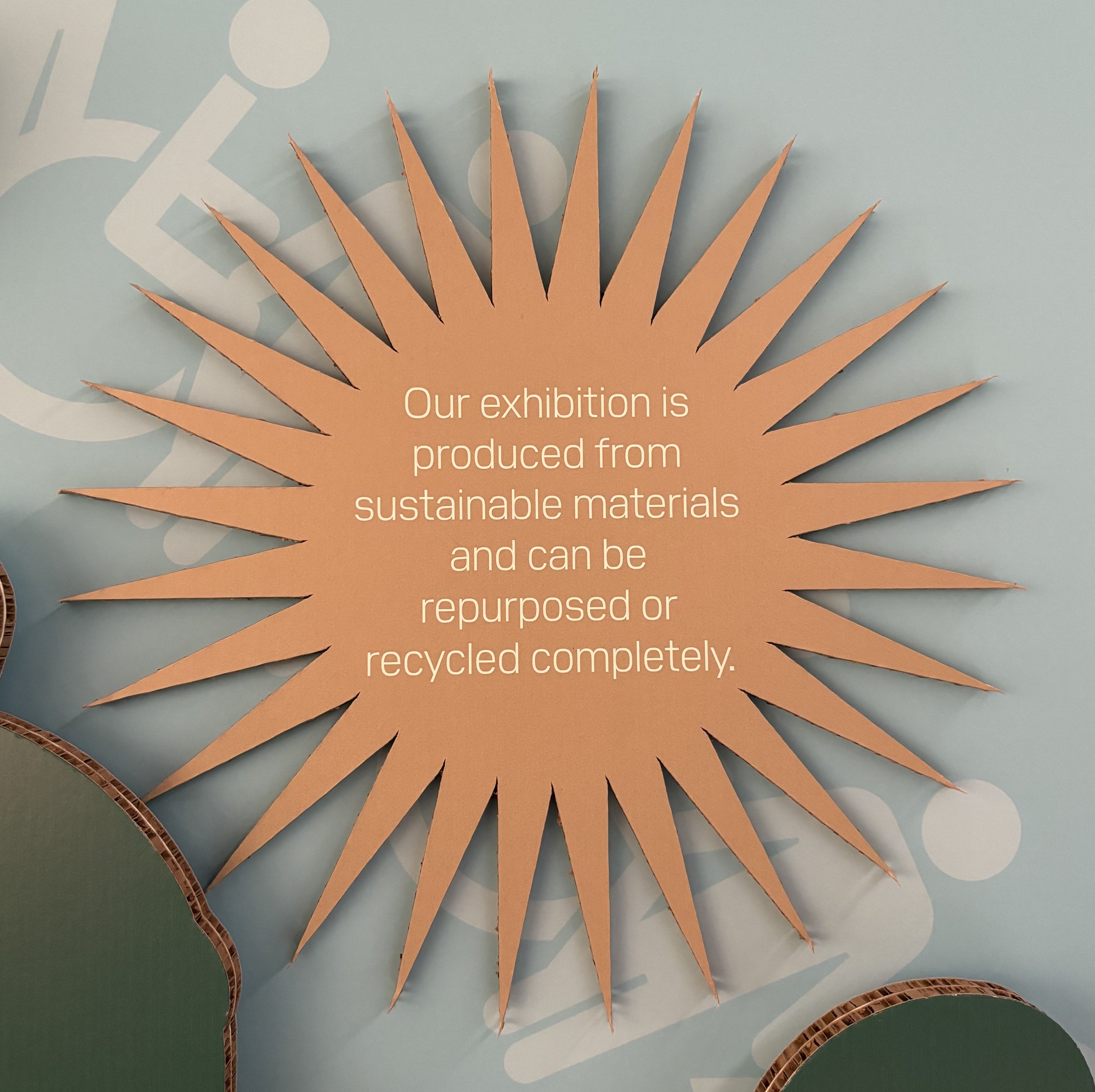 DP World Sustainable Exhibition Graphics