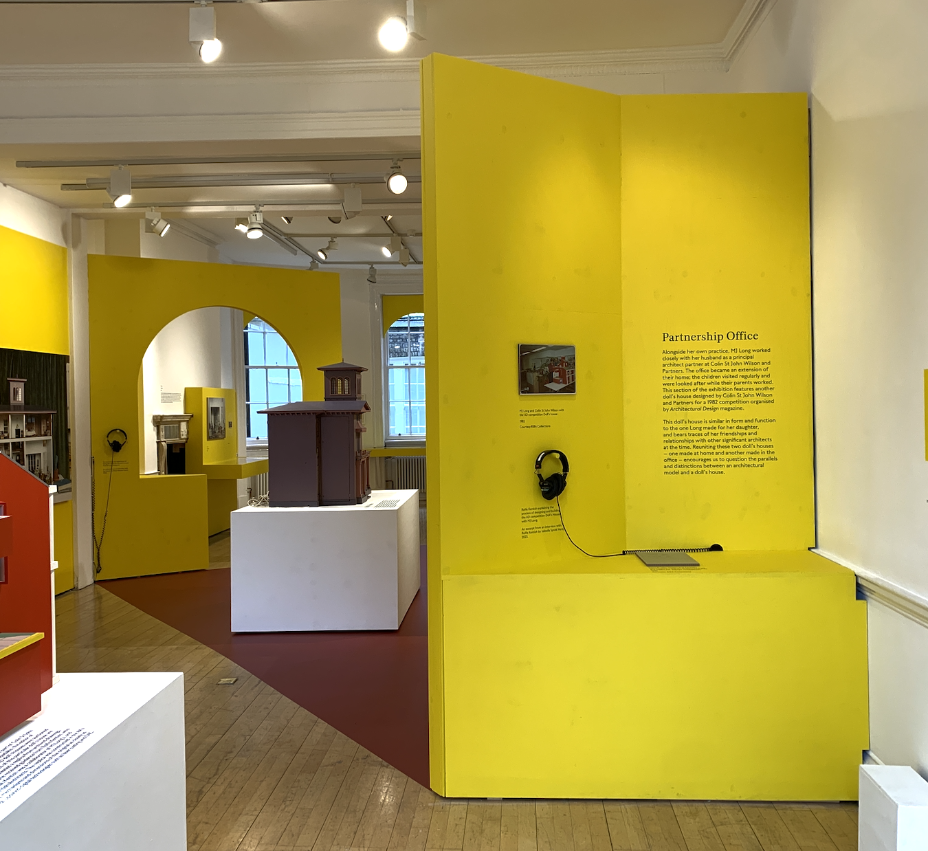 Exhibition graphics and installation