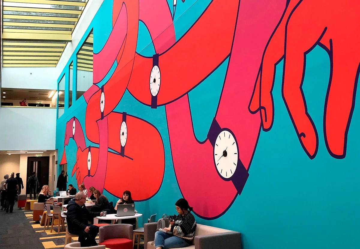 Leeds Art University Mural Commission