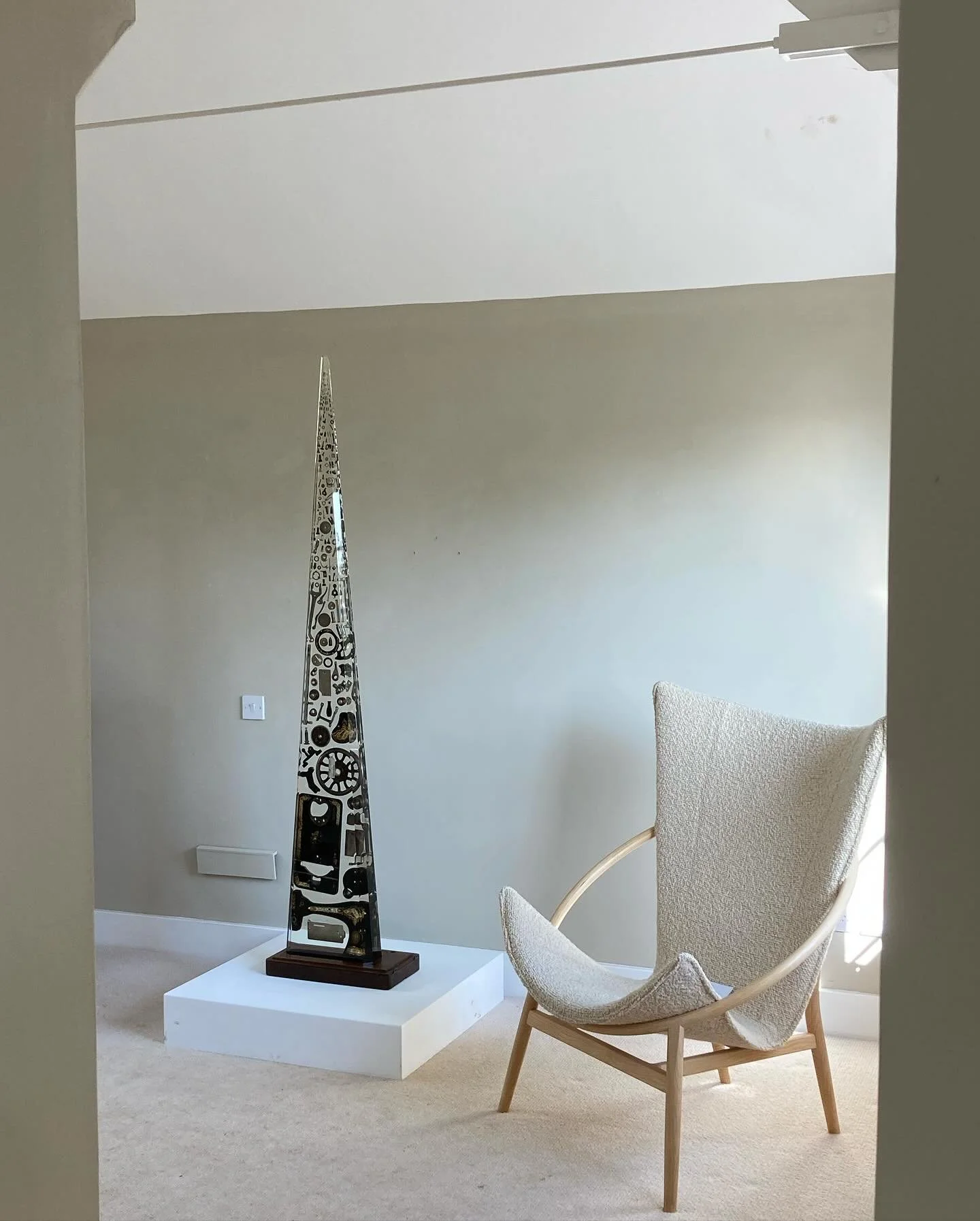 &ldquo;All This For a Stitch&rdquo; installed at @newartcentre in The Design House at Roche Court for the next 6 months. It feels extraordinary to be exhibiting alongside many of the sculptors who first got me hooked on sculpture such as Anthony Caro