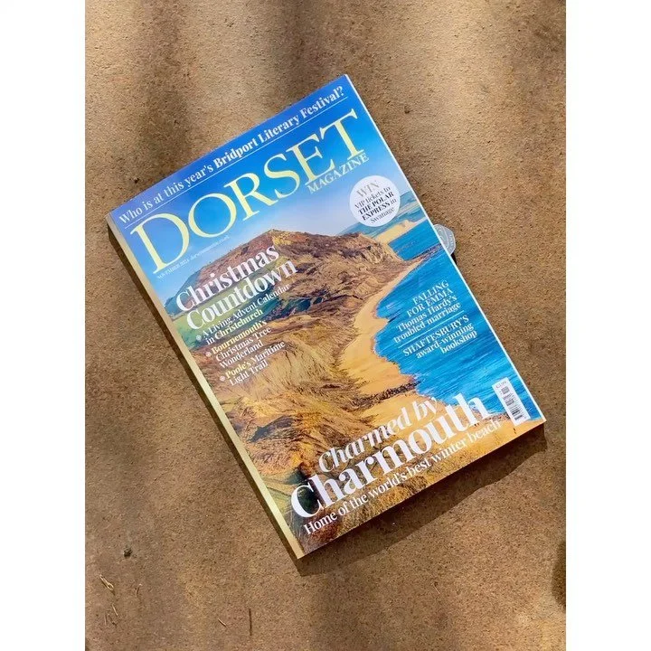 I&rsquo;m pleased to share this article in @dorsetmag , written by my friend Imani. The timing is perfect, having so recently finished &lsquo;St Kilda&rsquo; and thankfully several @alistergthorpe photographs made it into print by a matter of hours (