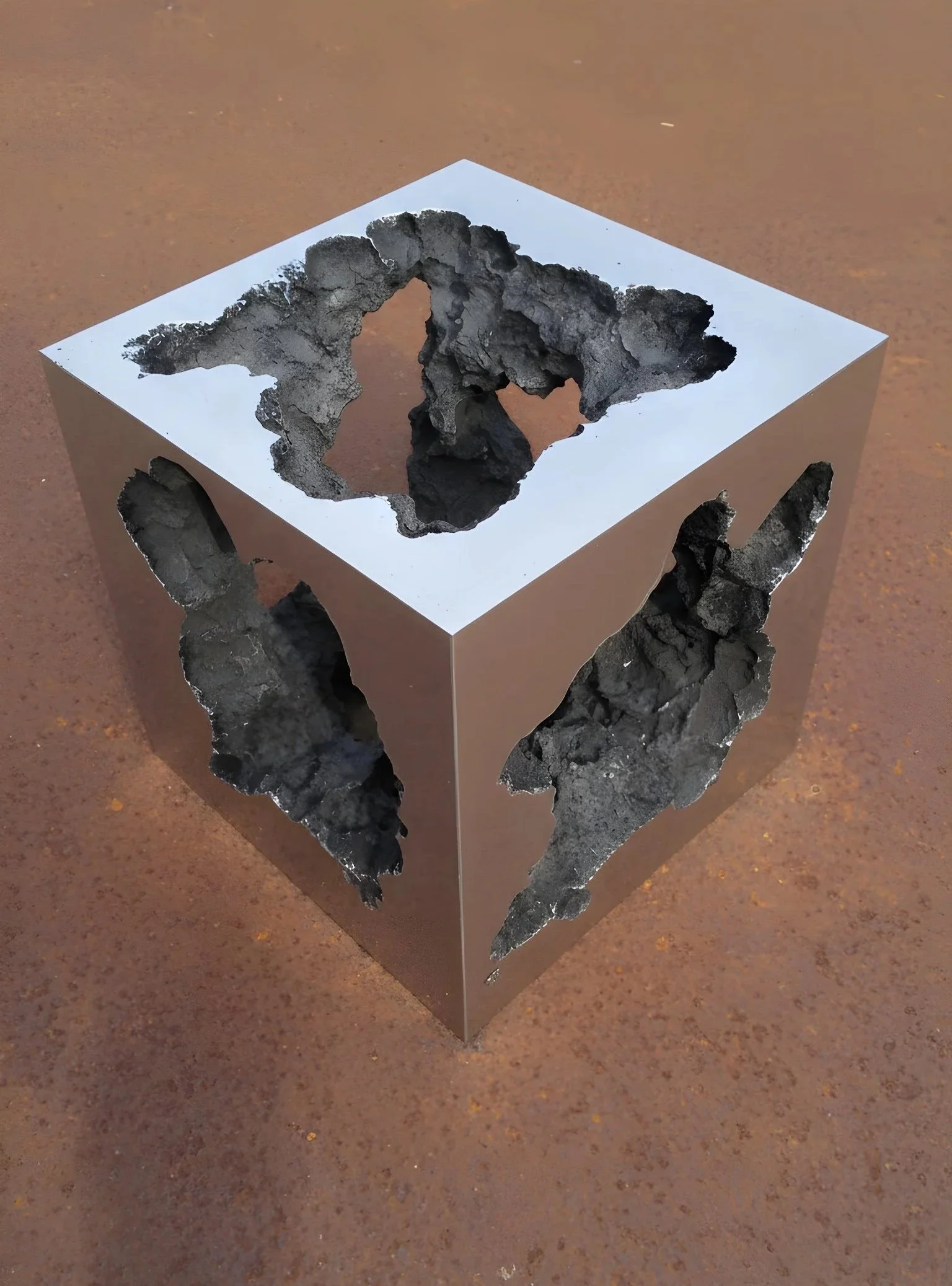 UNTITLED ALUMINIUM CUBES