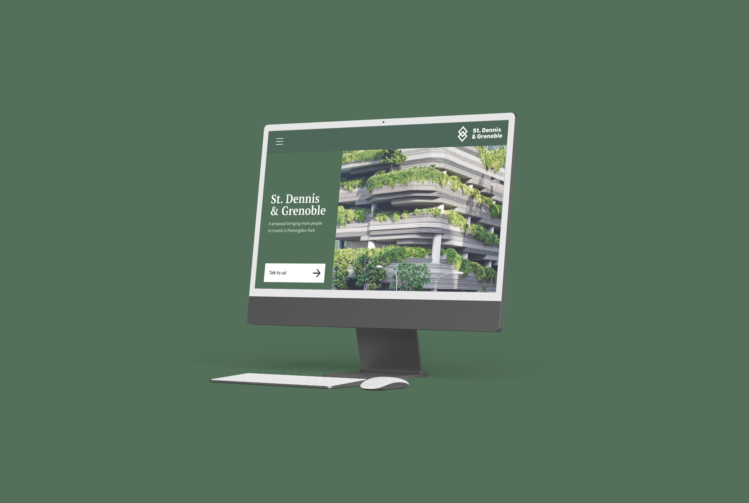 St. Dennis & Grenoble (UI Design)