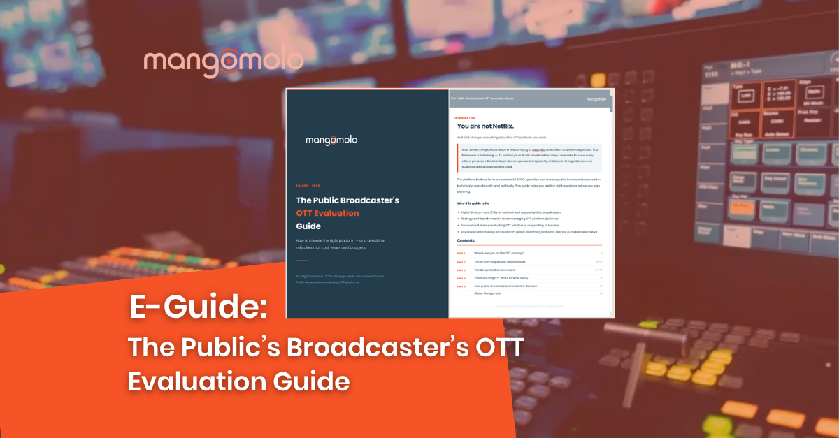 The Public Broadcaster’s OTT Evaluation Guide