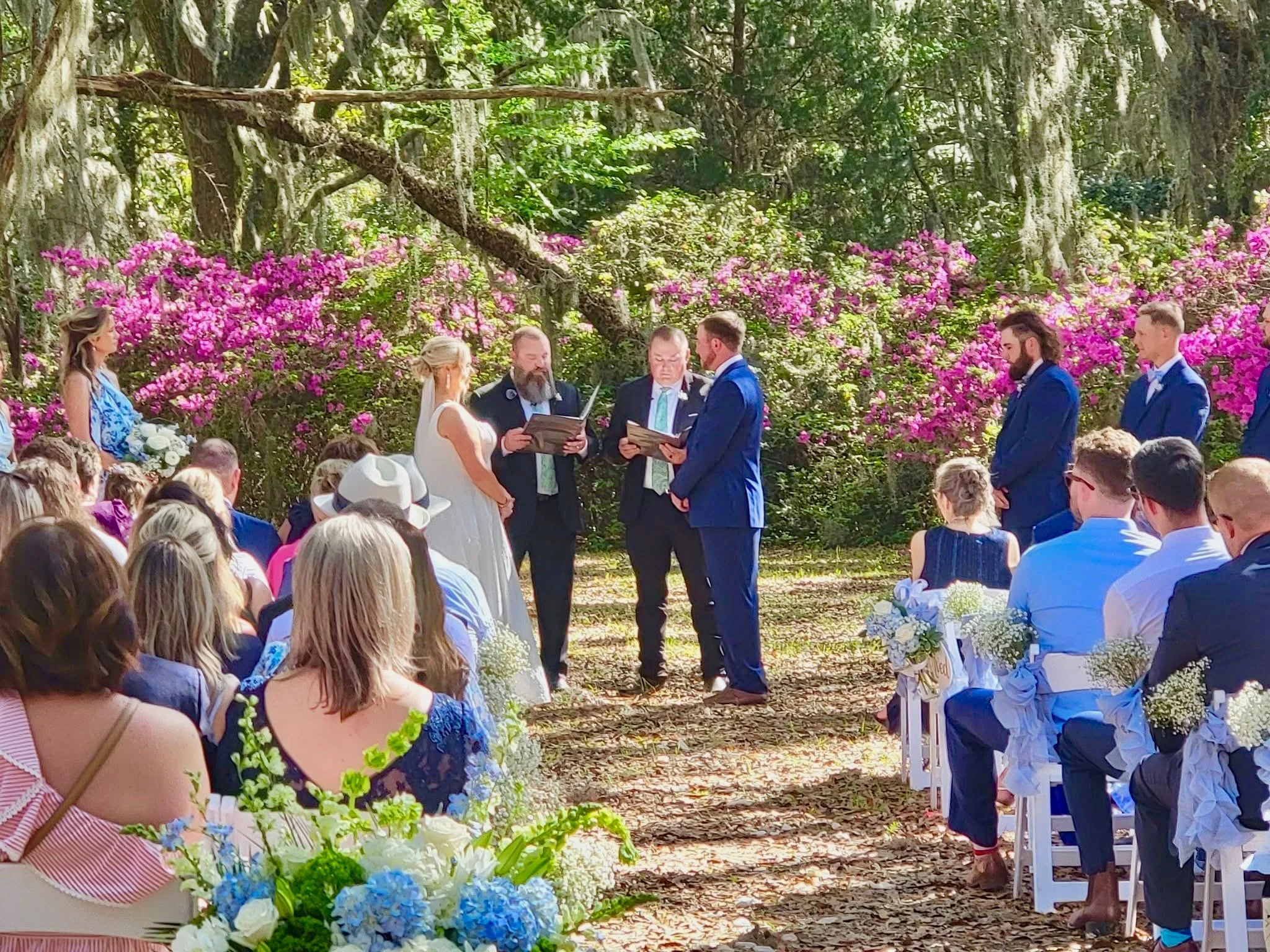 Private Ceremony and Private Officiants at Springfield Estates in our Cathedral