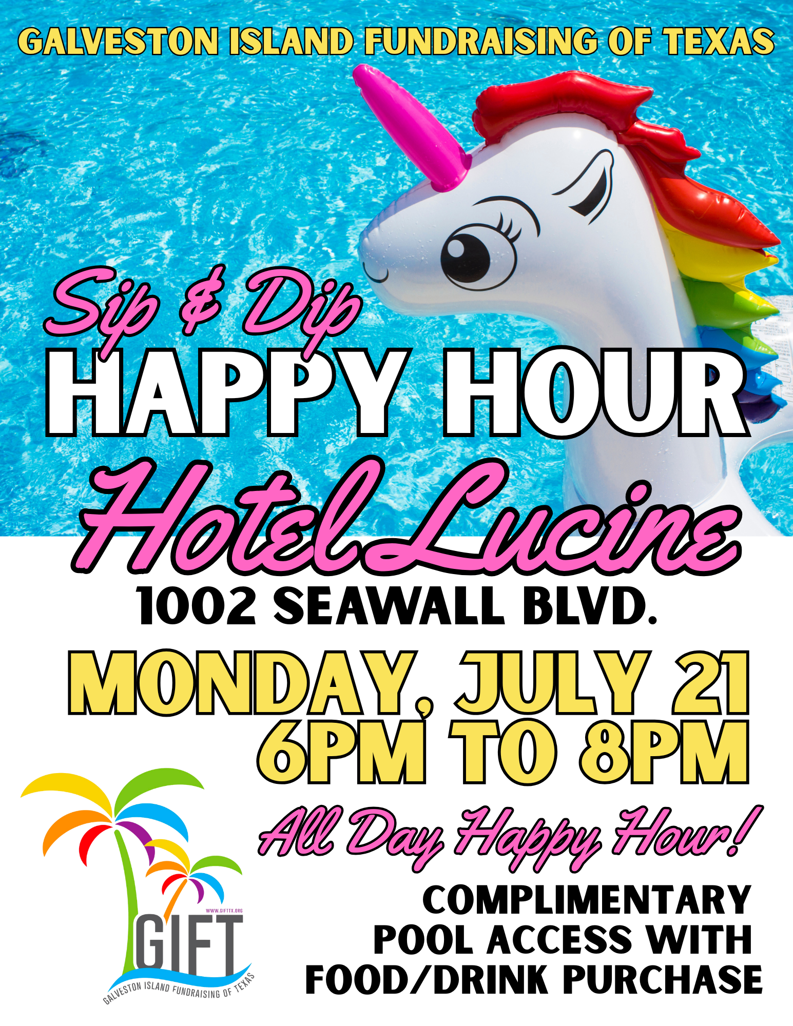GIFT Sip & Dip Happy Hour