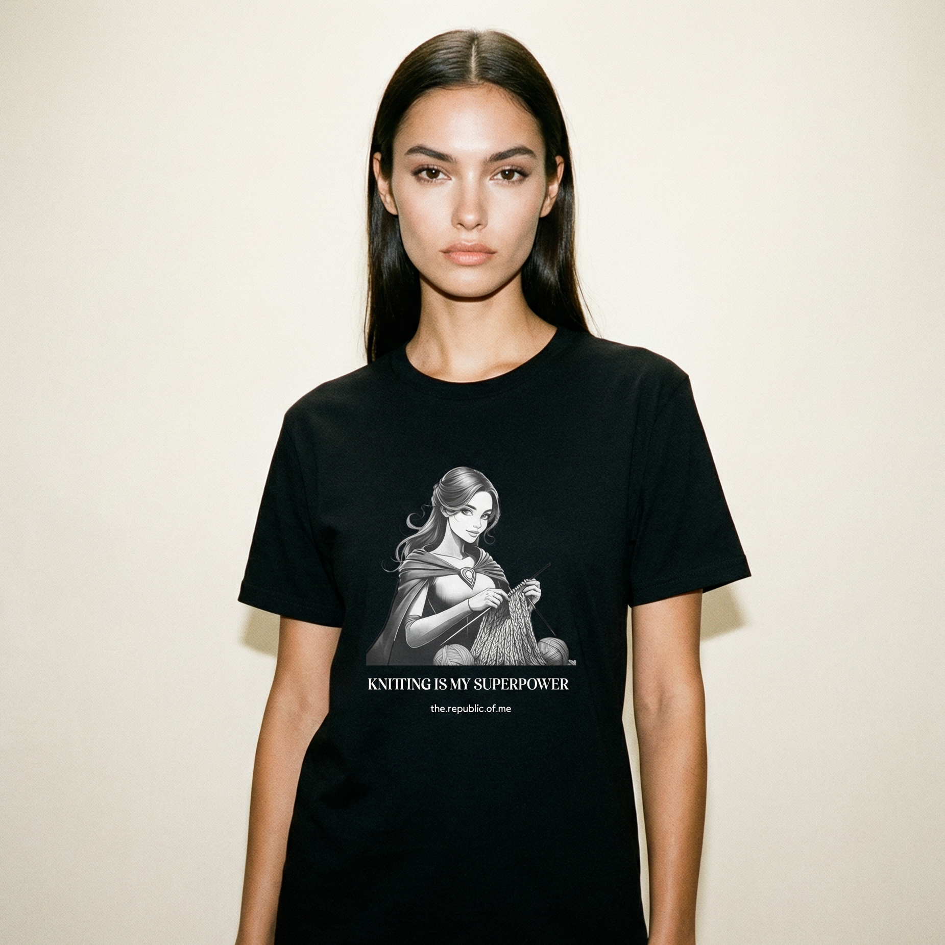 Knitting Is My Superpower unisex tee