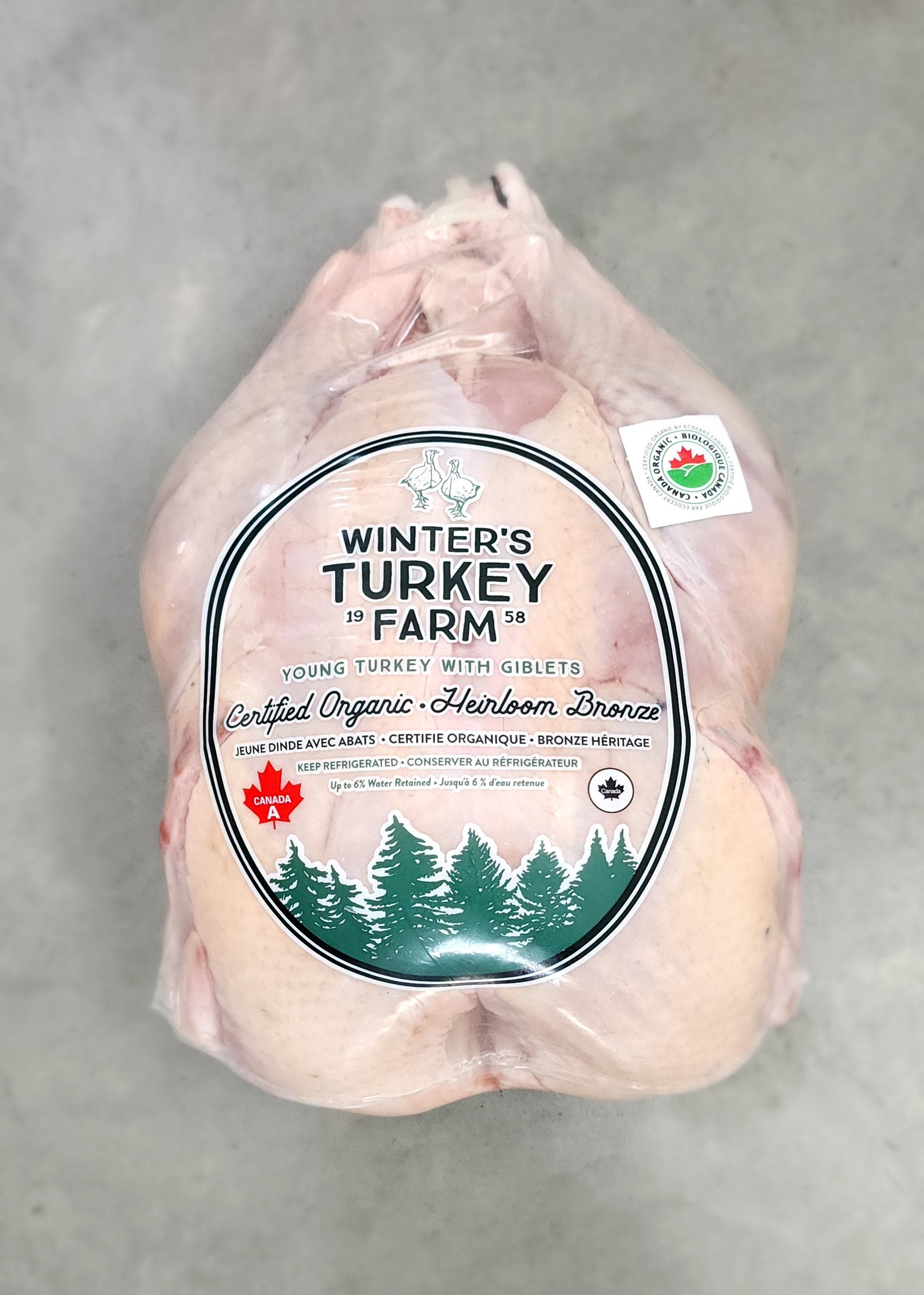 Frozen Organic Turkey