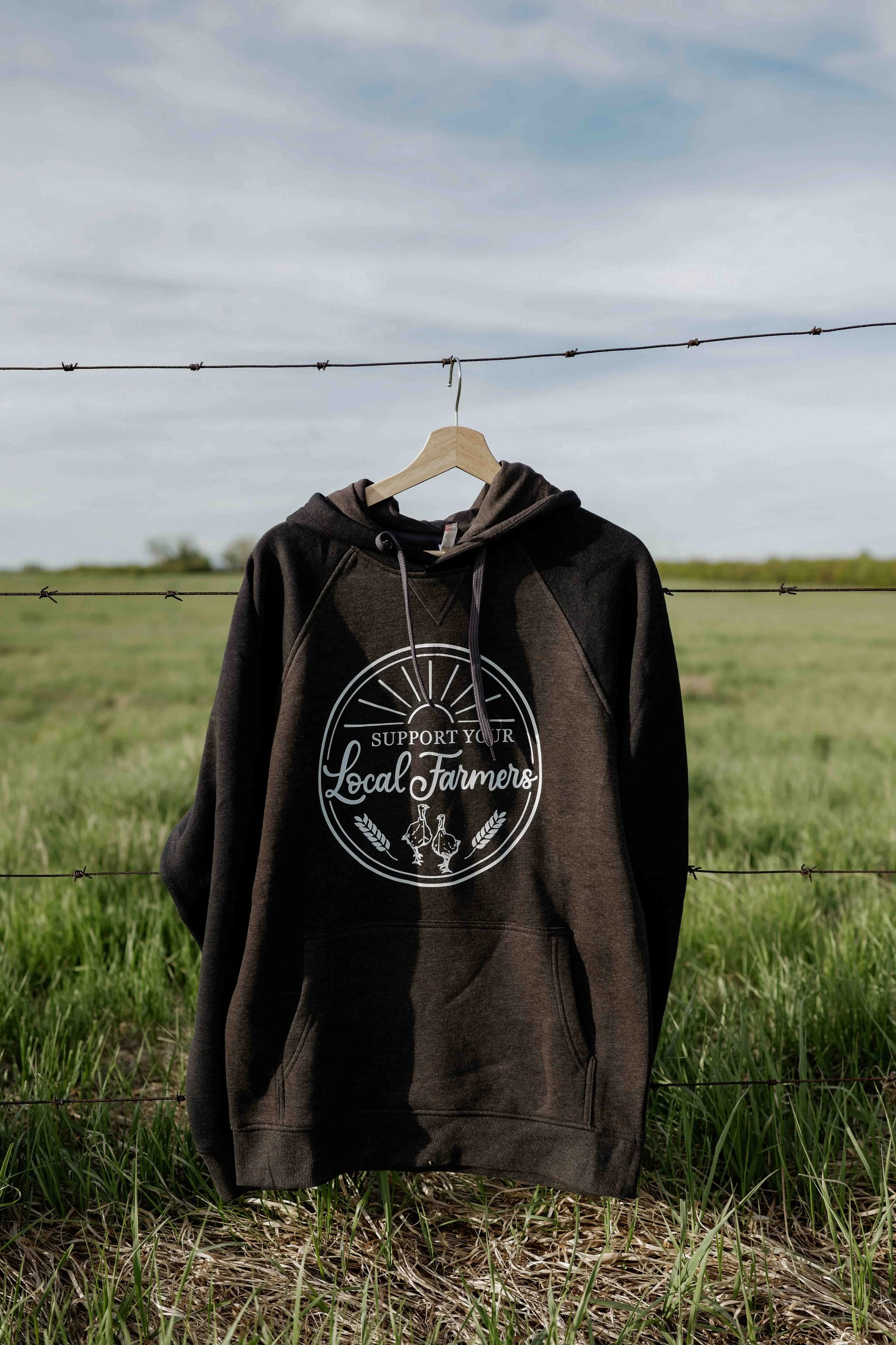 Support Your Local Farmers Hoodie