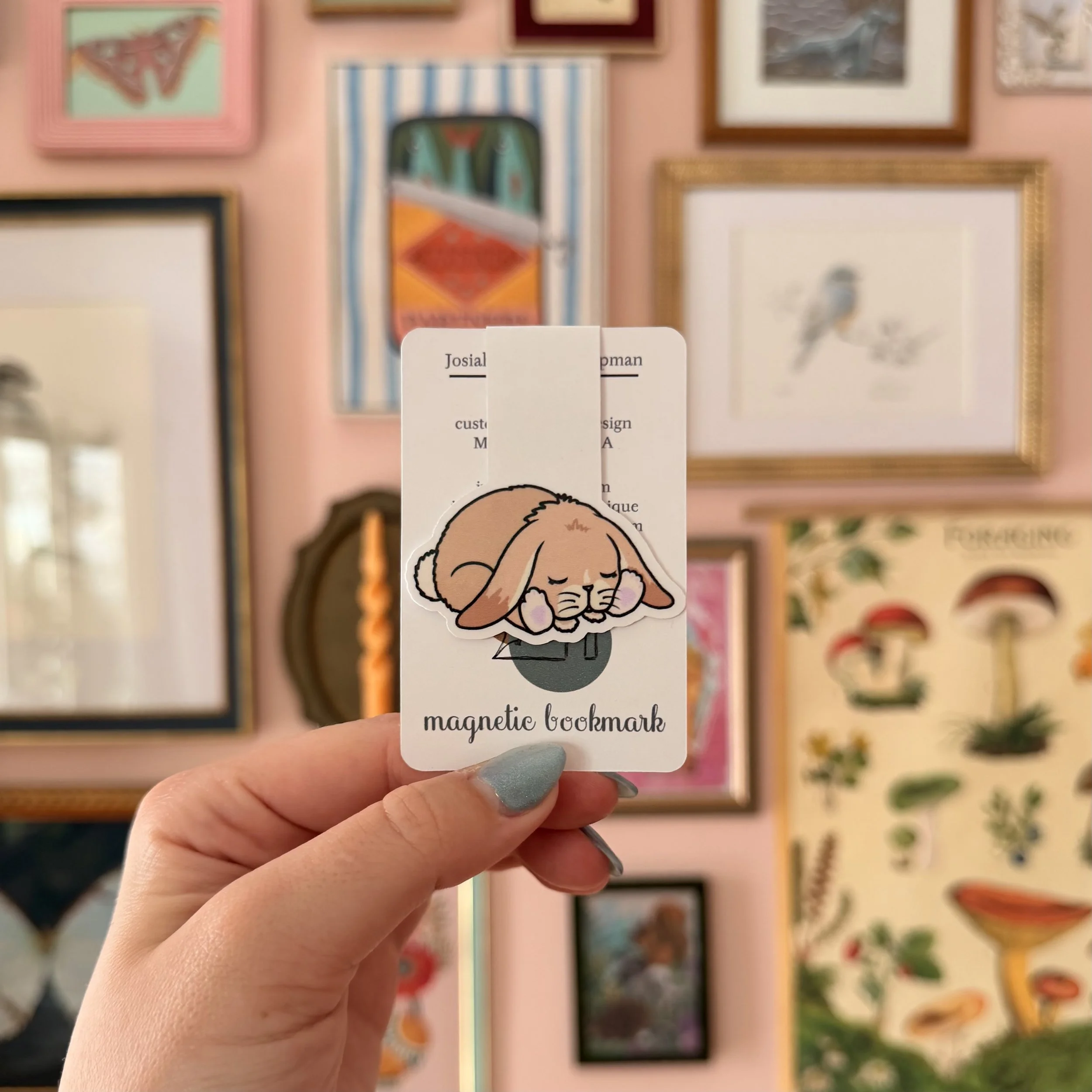Yoga Bunny Bookmark