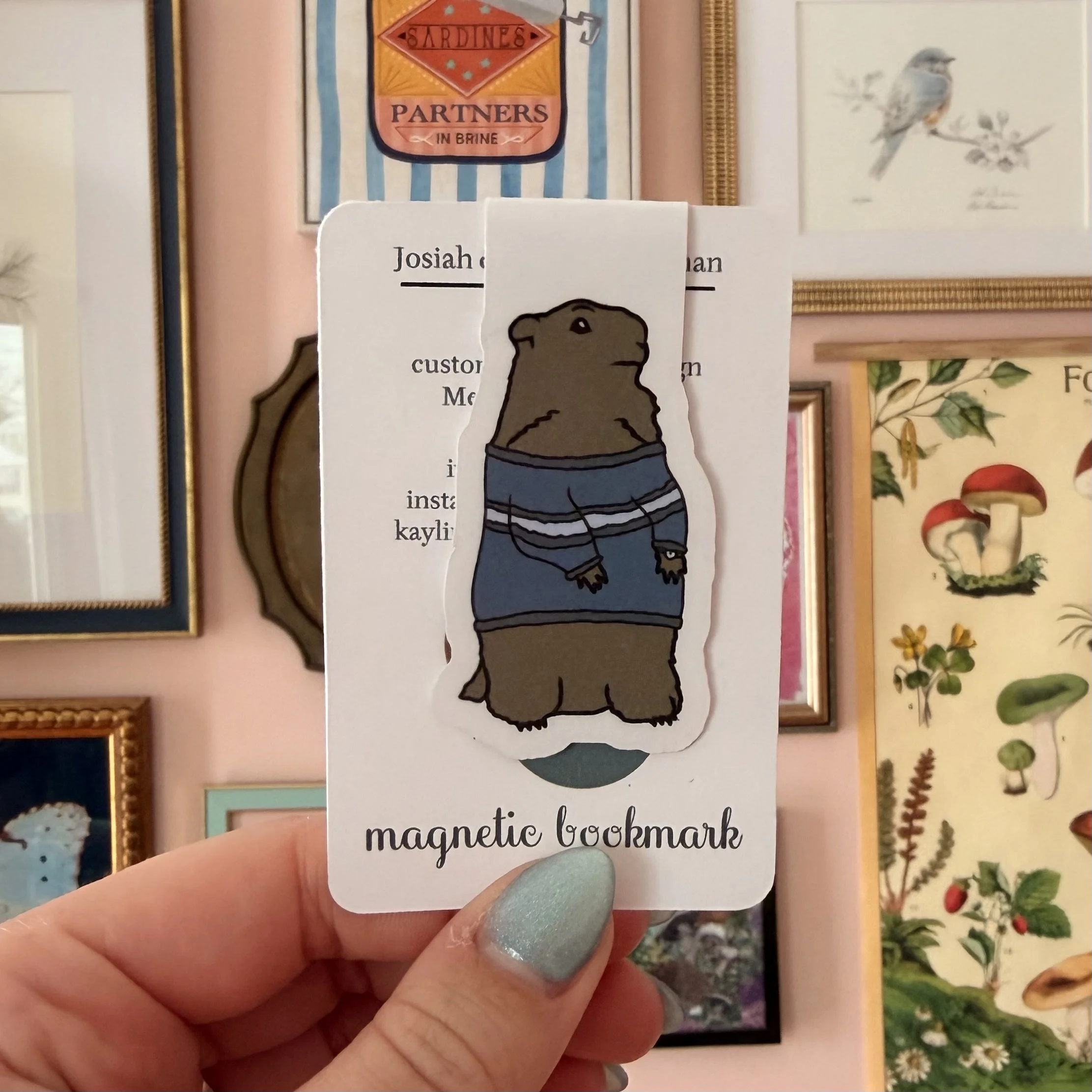 Groundhog Bookmark