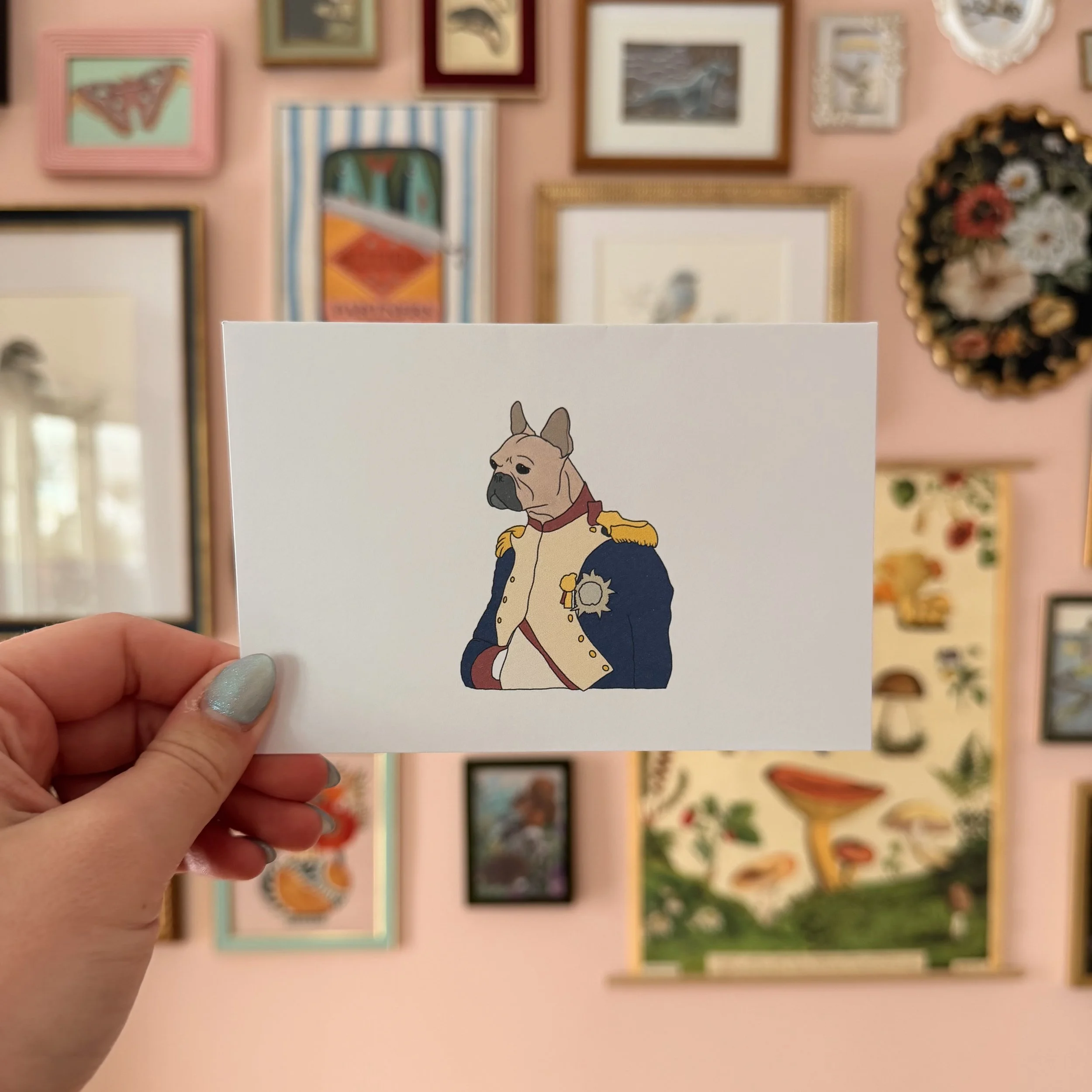 Napoléon the Frenchie Card