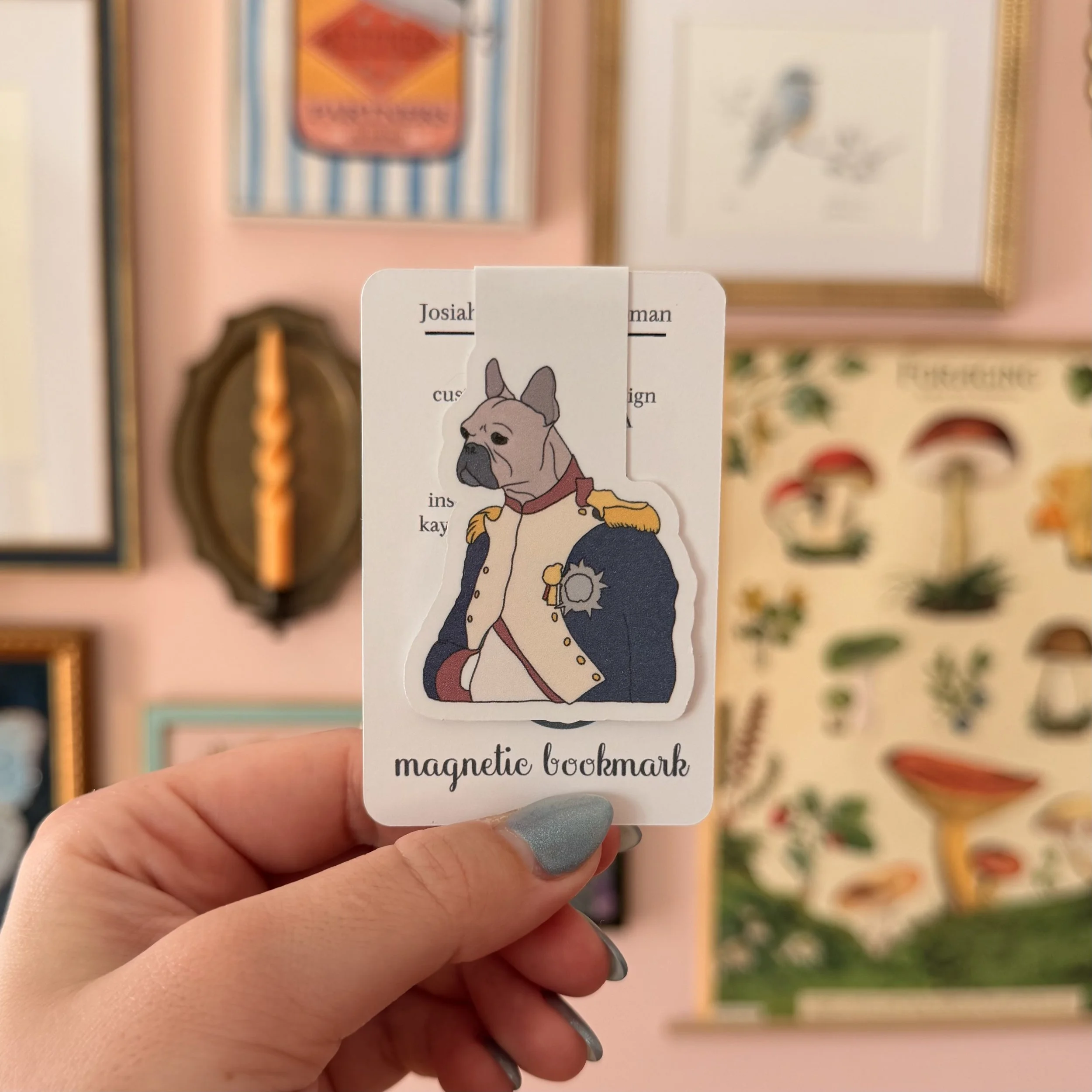 Napoléon the Frenchie Bookmark