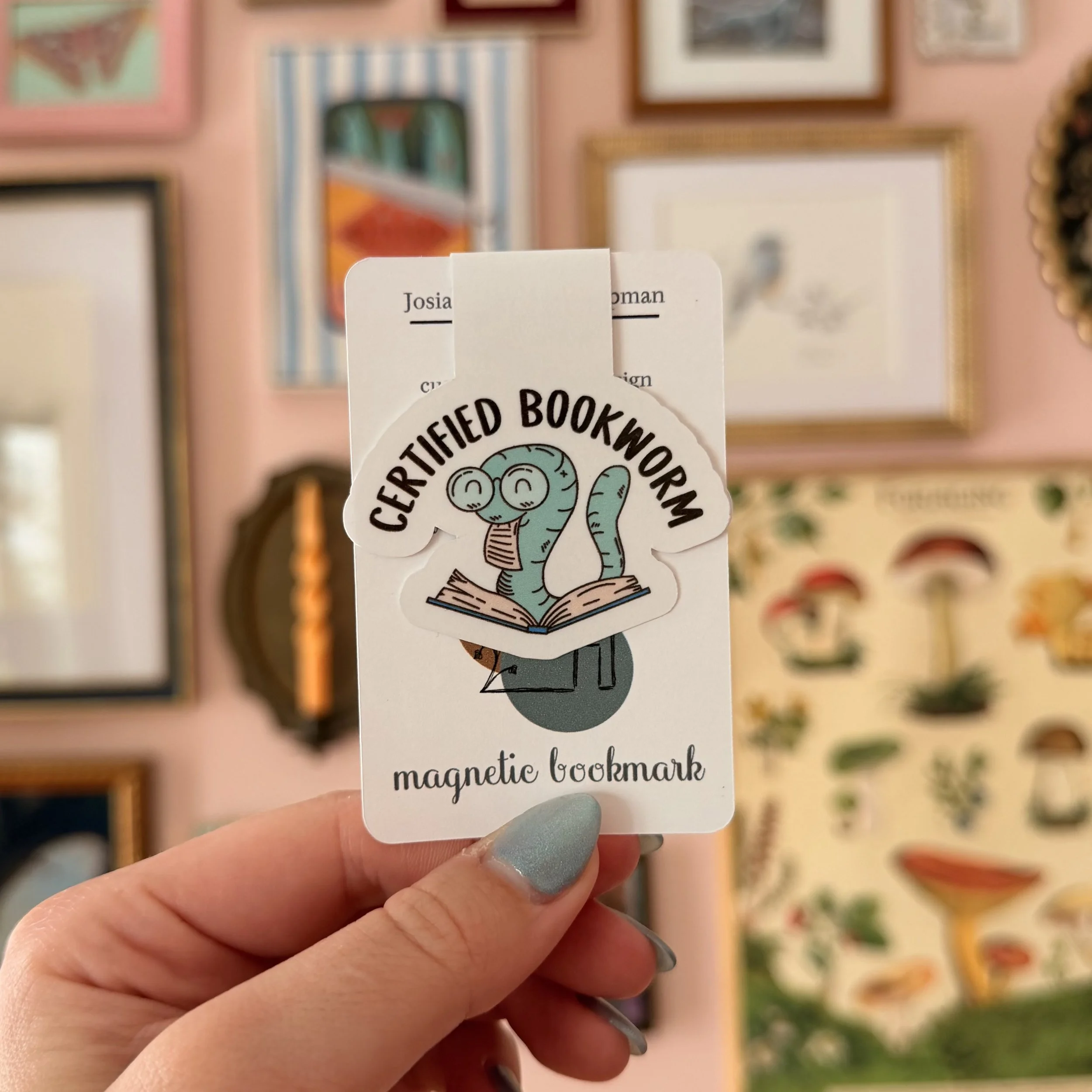 Bookworm Bookmark