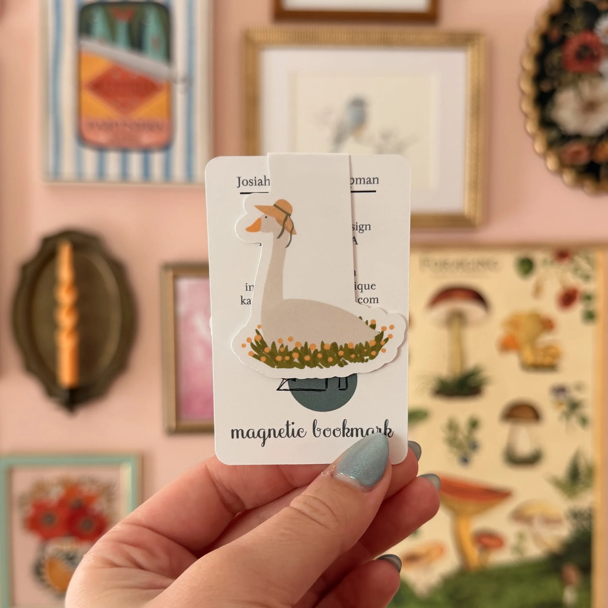 Goose Bookmark