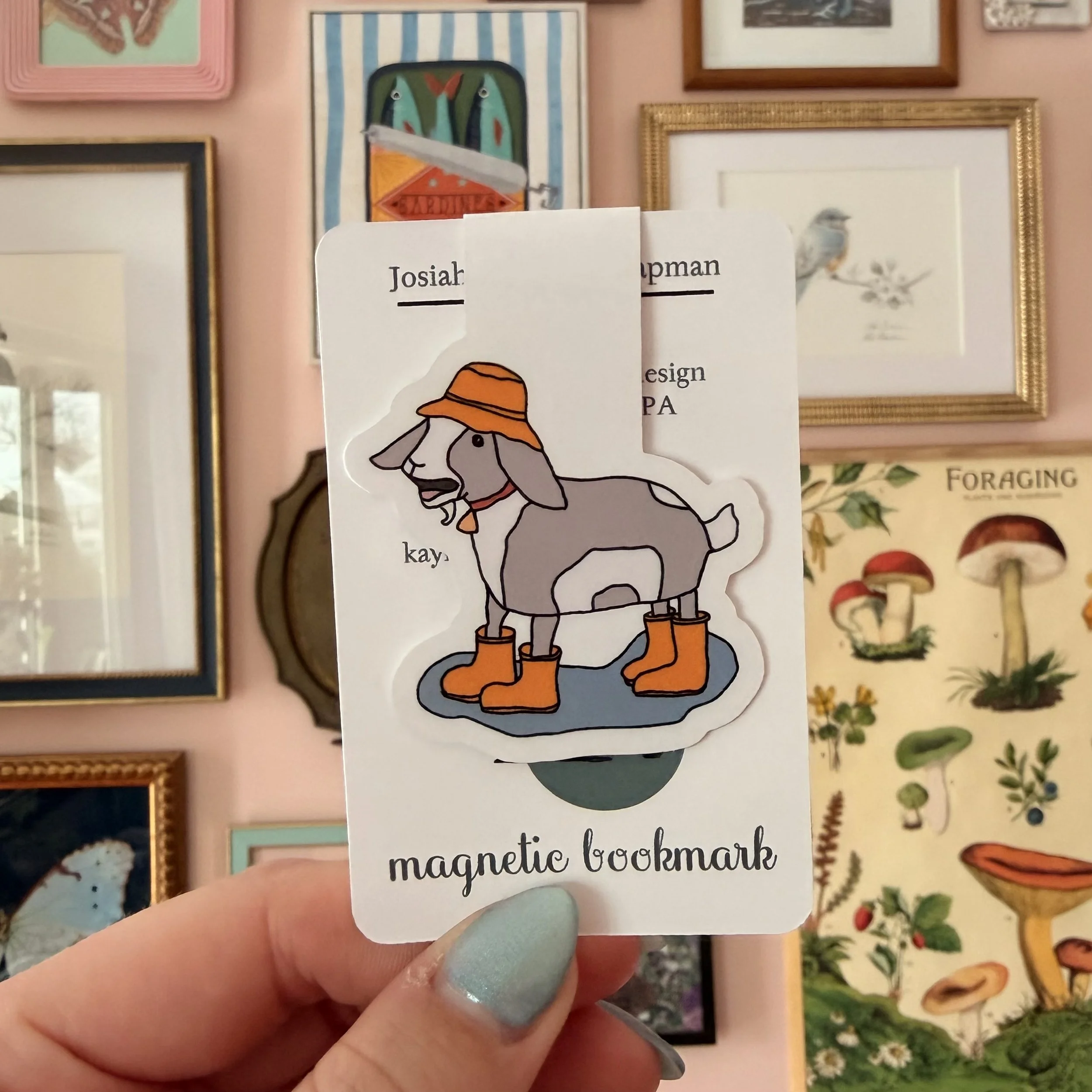 Rain Goat Bookmark