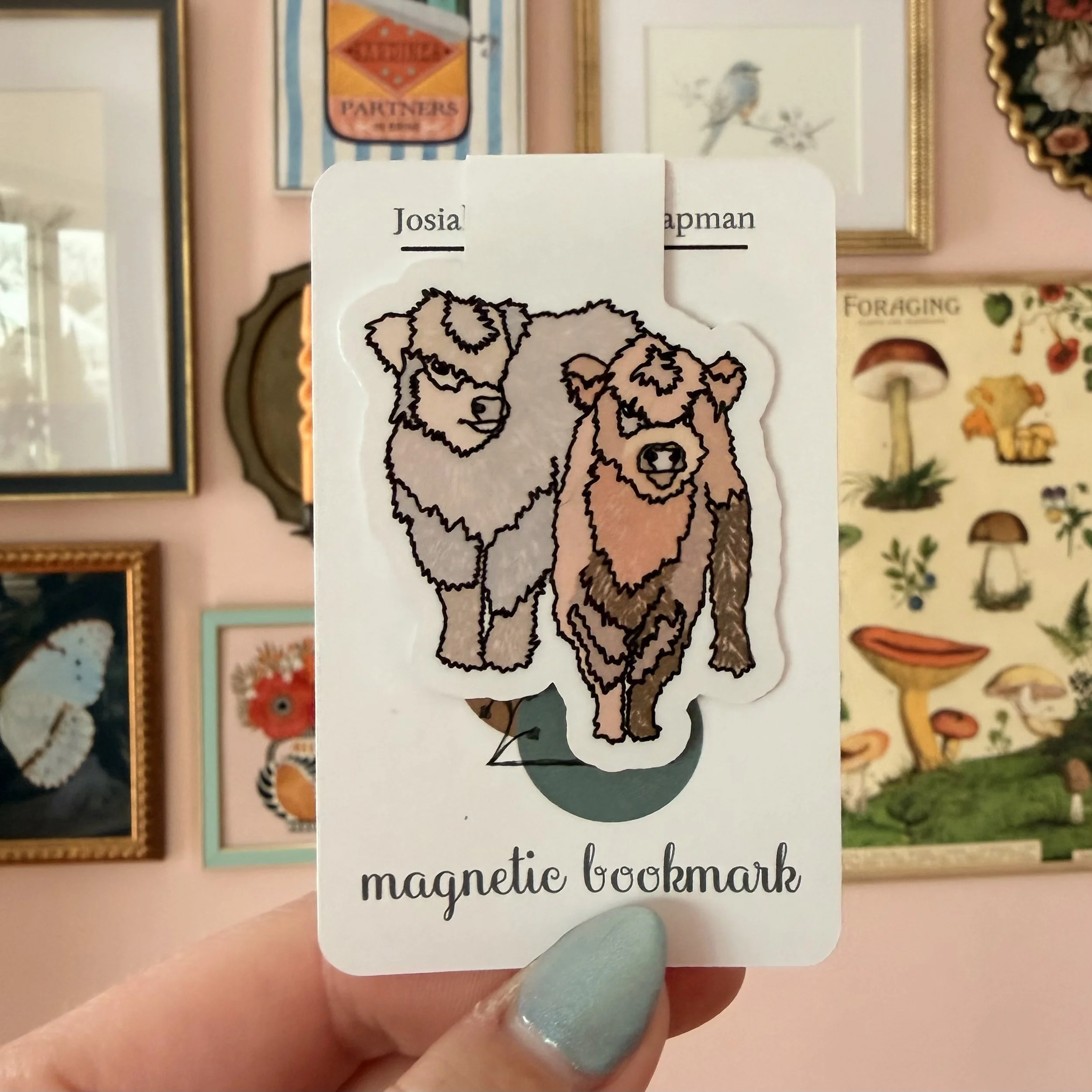 Highland Cows Bookmark