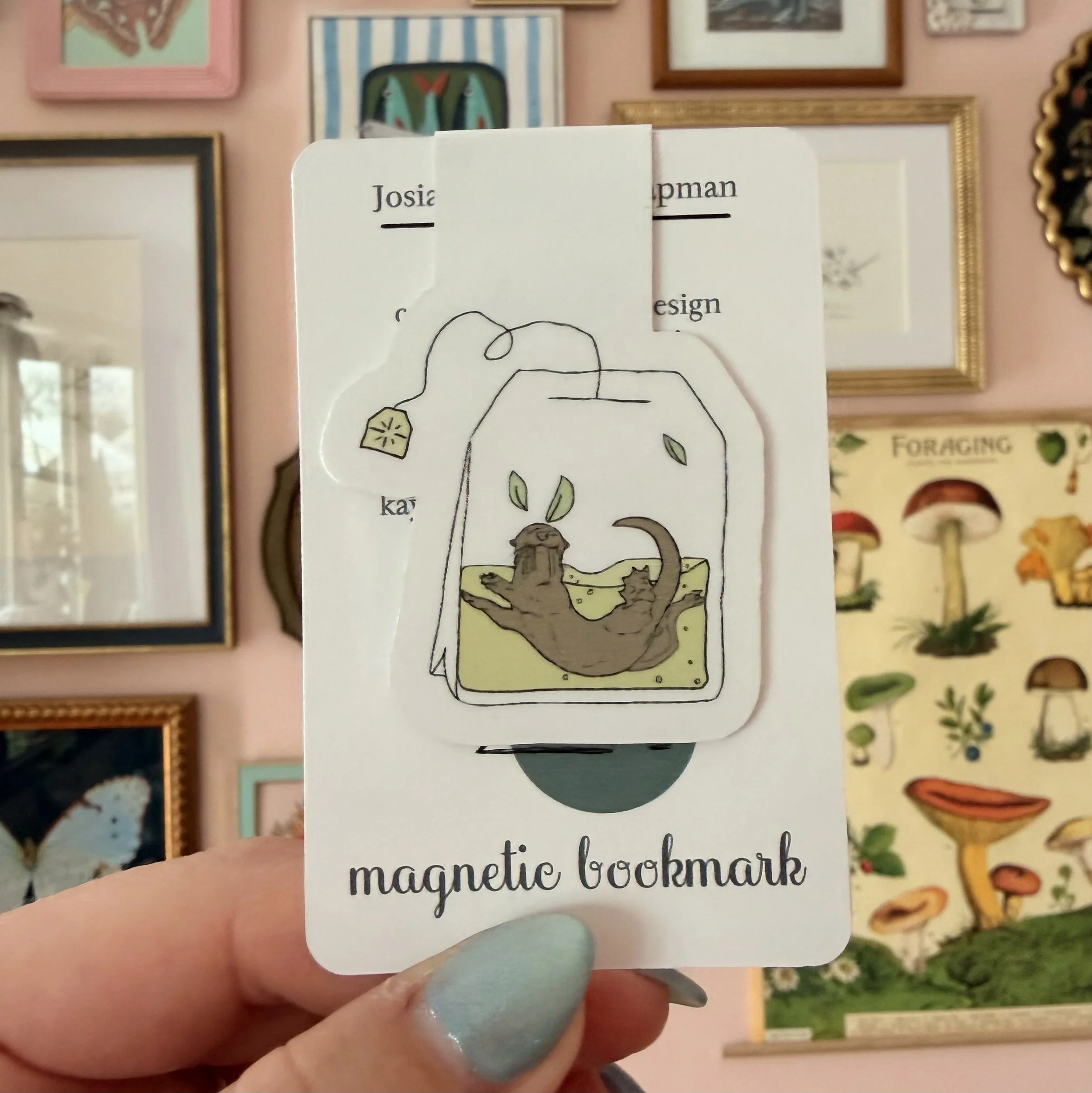 Tea Otter Bookmark